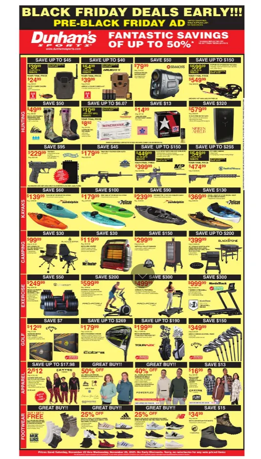 Weekly ad Dunham's Sports from November 22 to November 26 2025 - Page 3