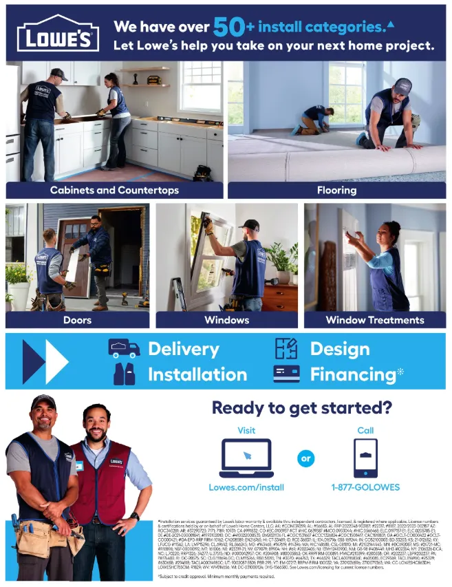 Weekly ad Lowe'S Deals from January 2 to January 8 2025 - Page 3