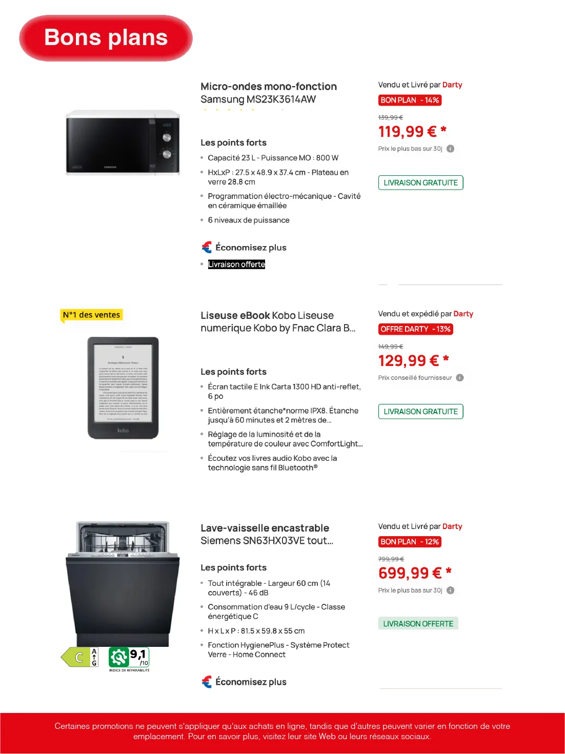 Catalogues Darty du 11 mai au 30 mai 2026 - Catalogue page 3