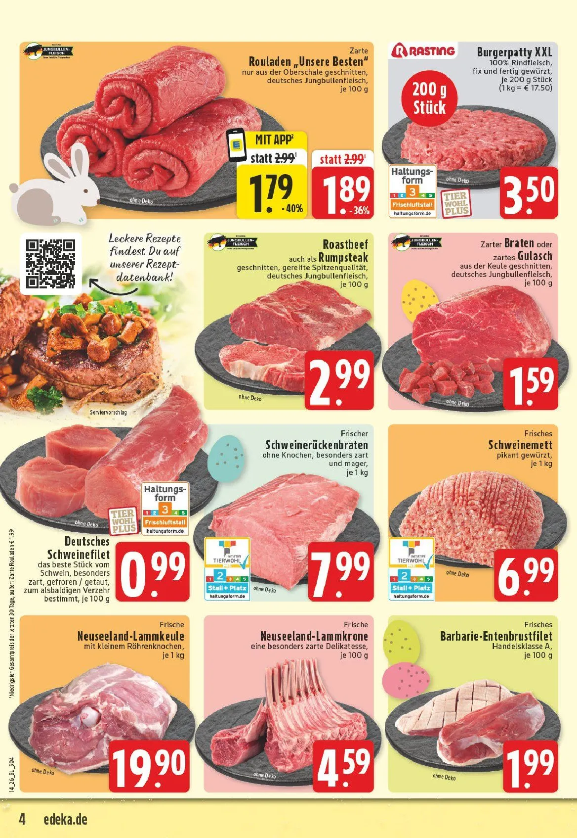 Edeka Angebote von 30. März bis 4. April 2026 - Prospekt seite 4