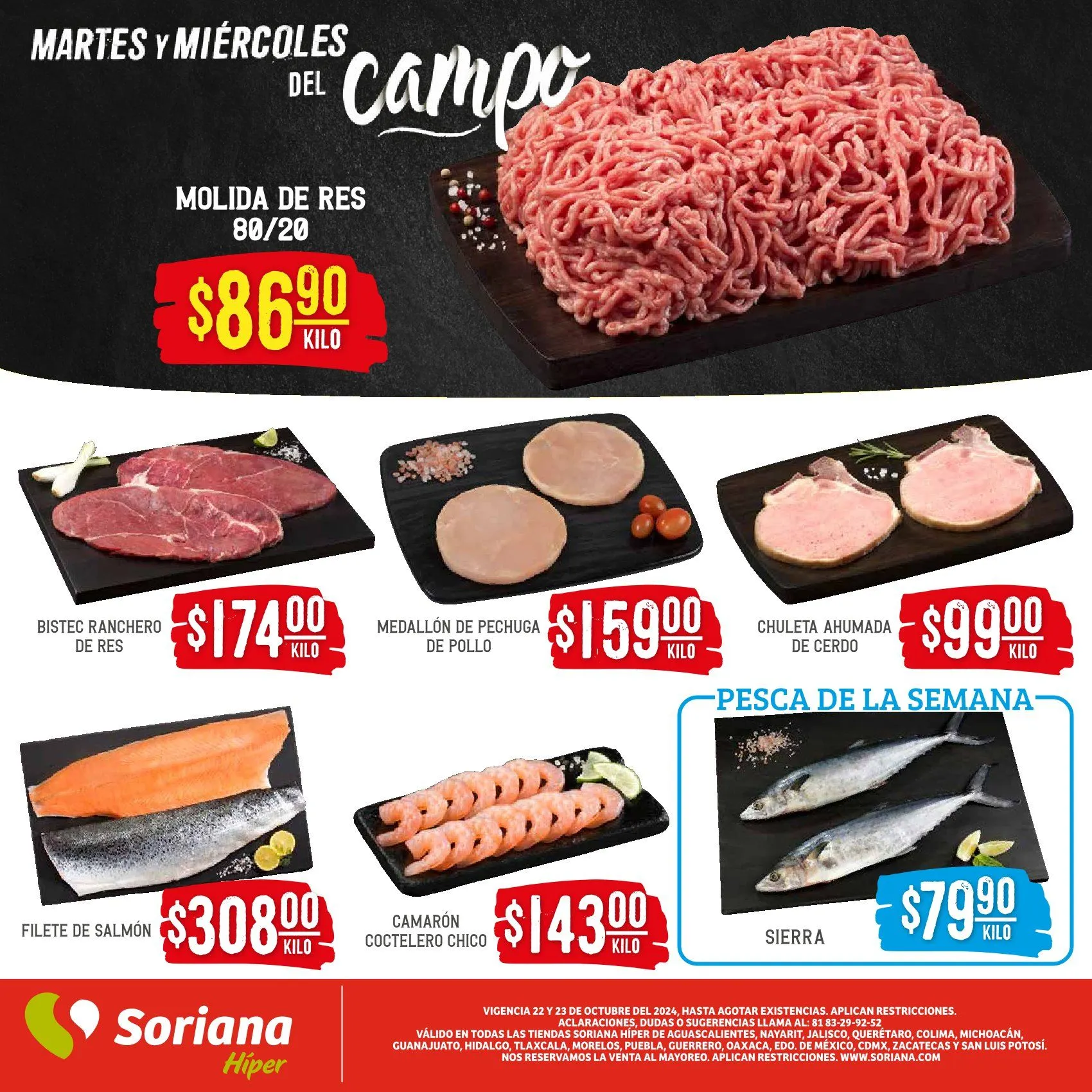 Catálogo de Soriana Ofertas 22 de octubre al 23 de octubre 2024 - Pagina 4