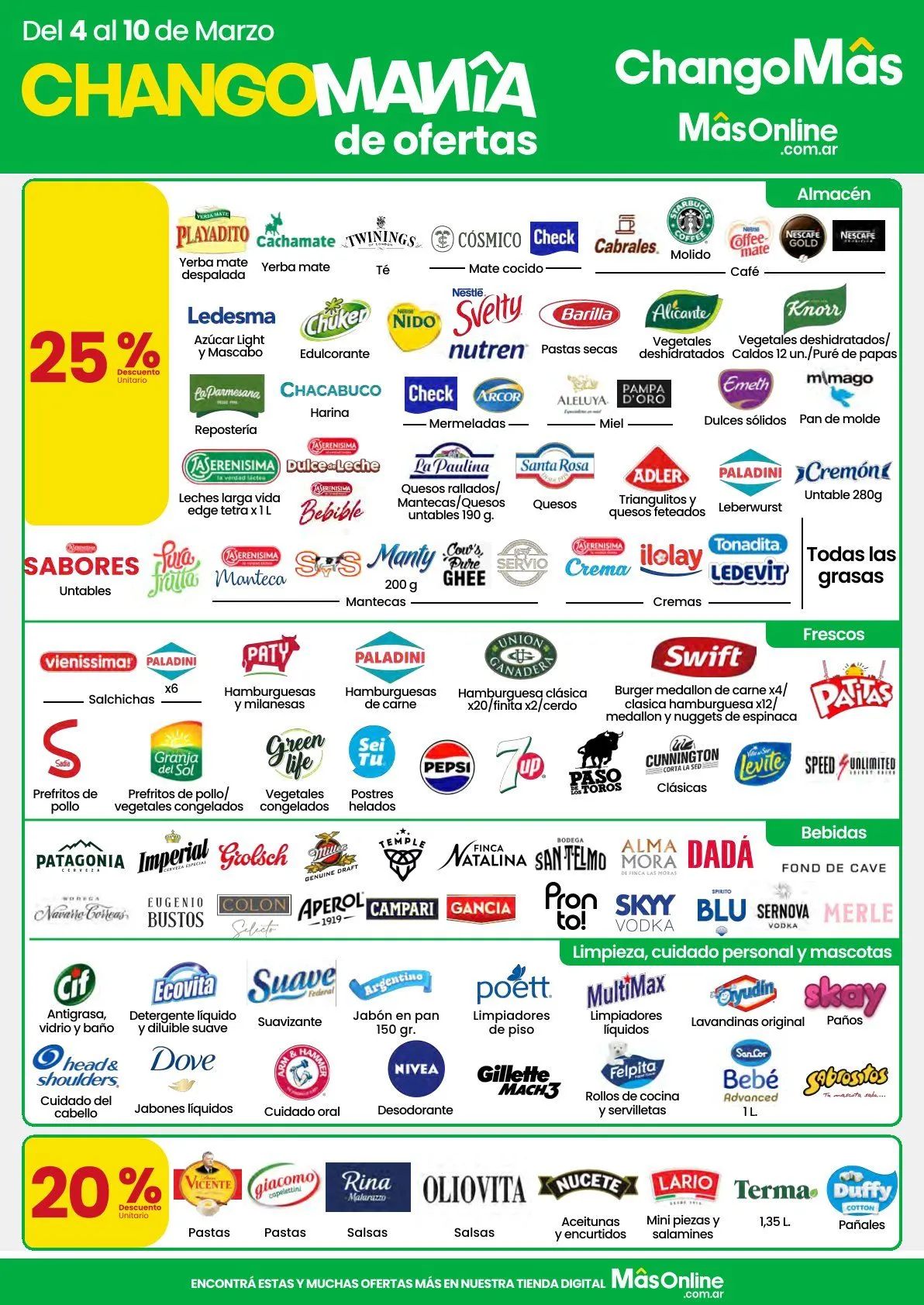 Ofertas de Ofertas Changomas 4 de marzo al 10 de marzo 2026 - Página 4 del catálogo