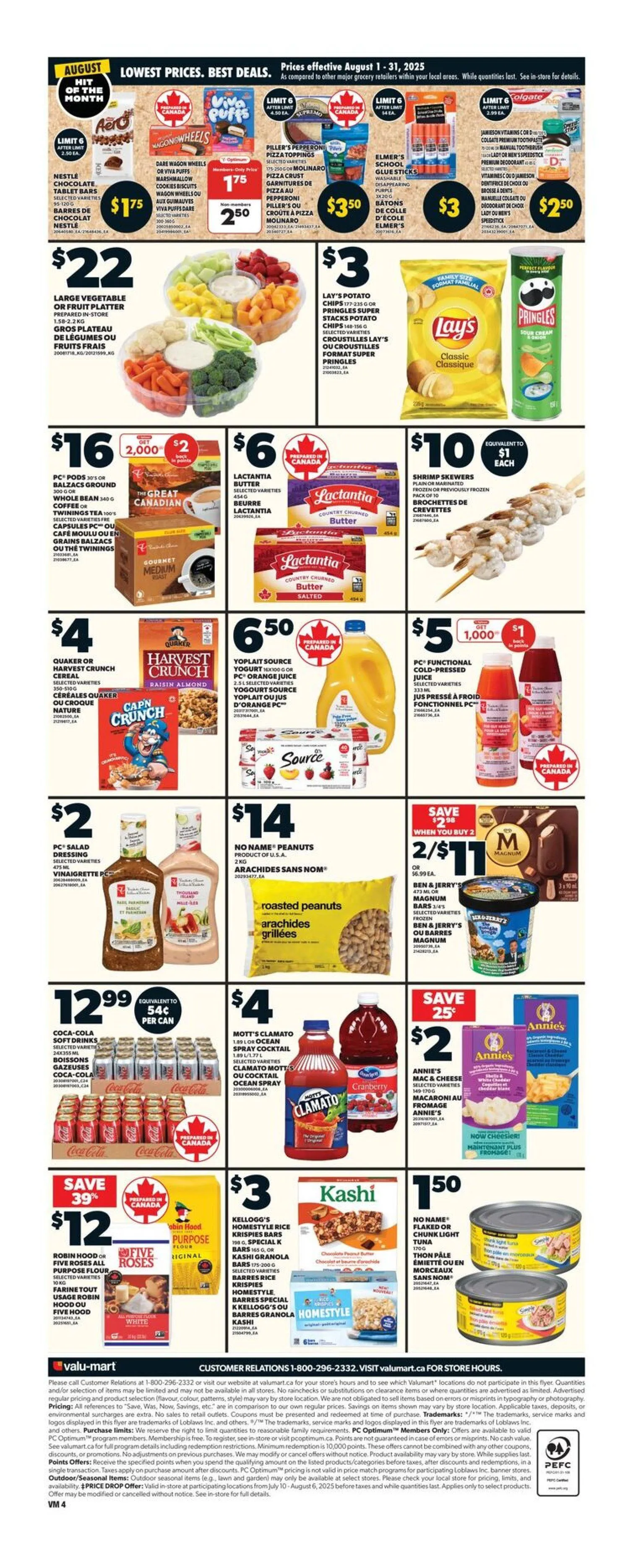 Valu Mart Sakes from July 31 to August 6 2025 - flyer page 2