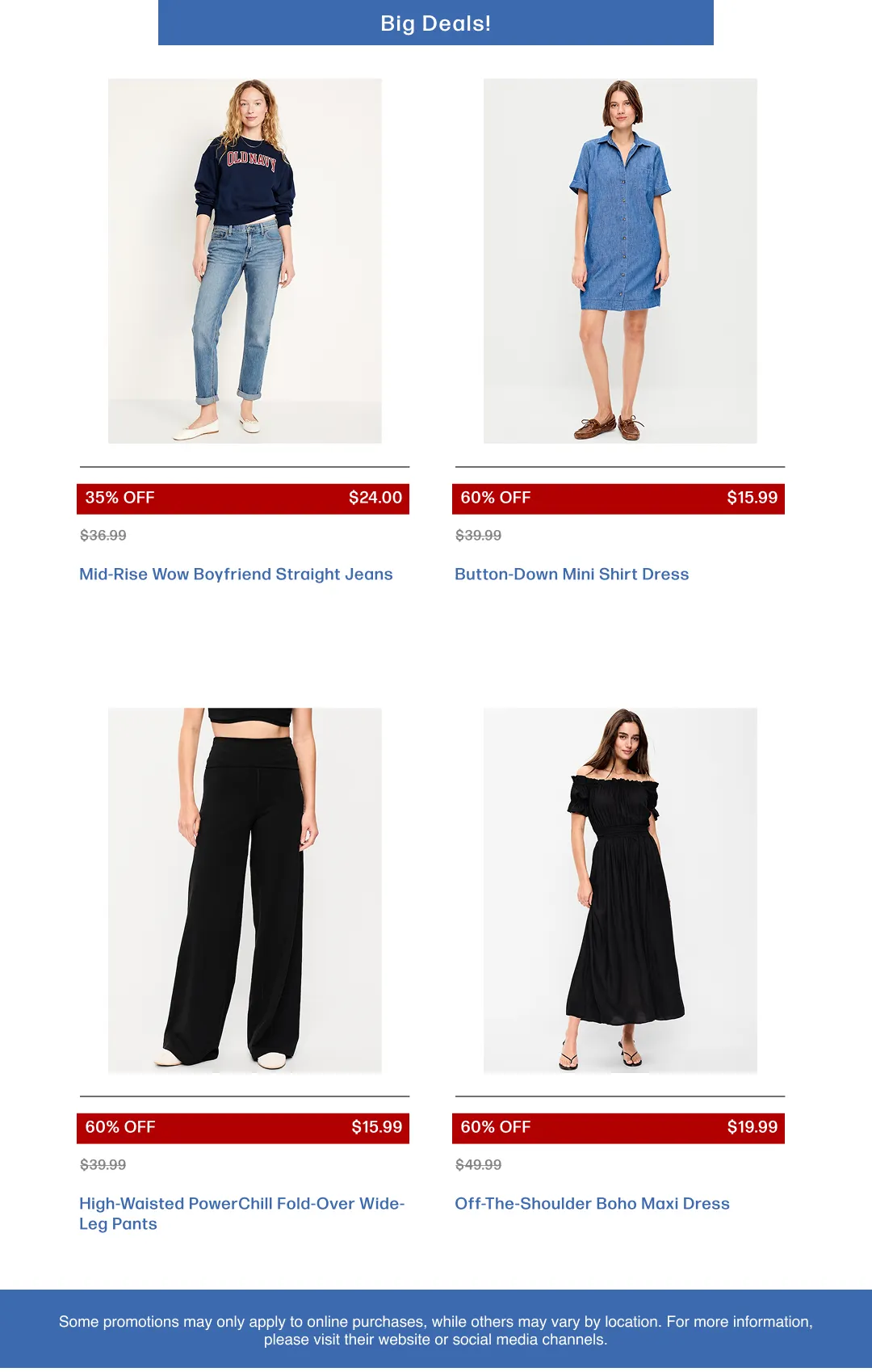 Weekly ad  Old Navy Sales from May 14 to May 28 2026 - Page 4