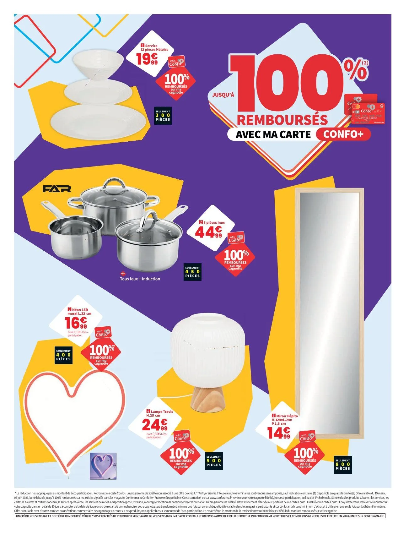 Catalogues Conforama du 19 mai au 8 juin 2026 - Catalogue page 4