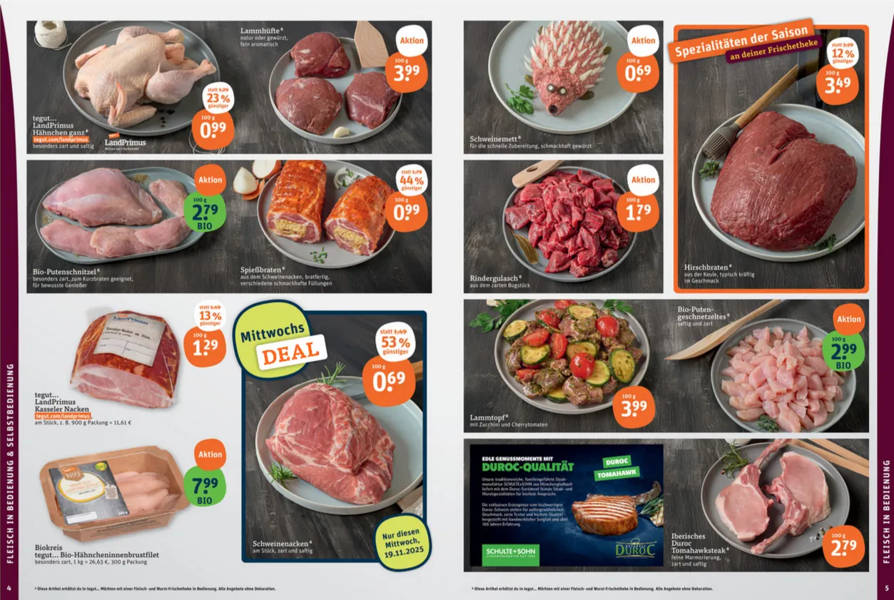tegut... Angebote von 21. November bis 22. November 2025 - Prospekt seite 4