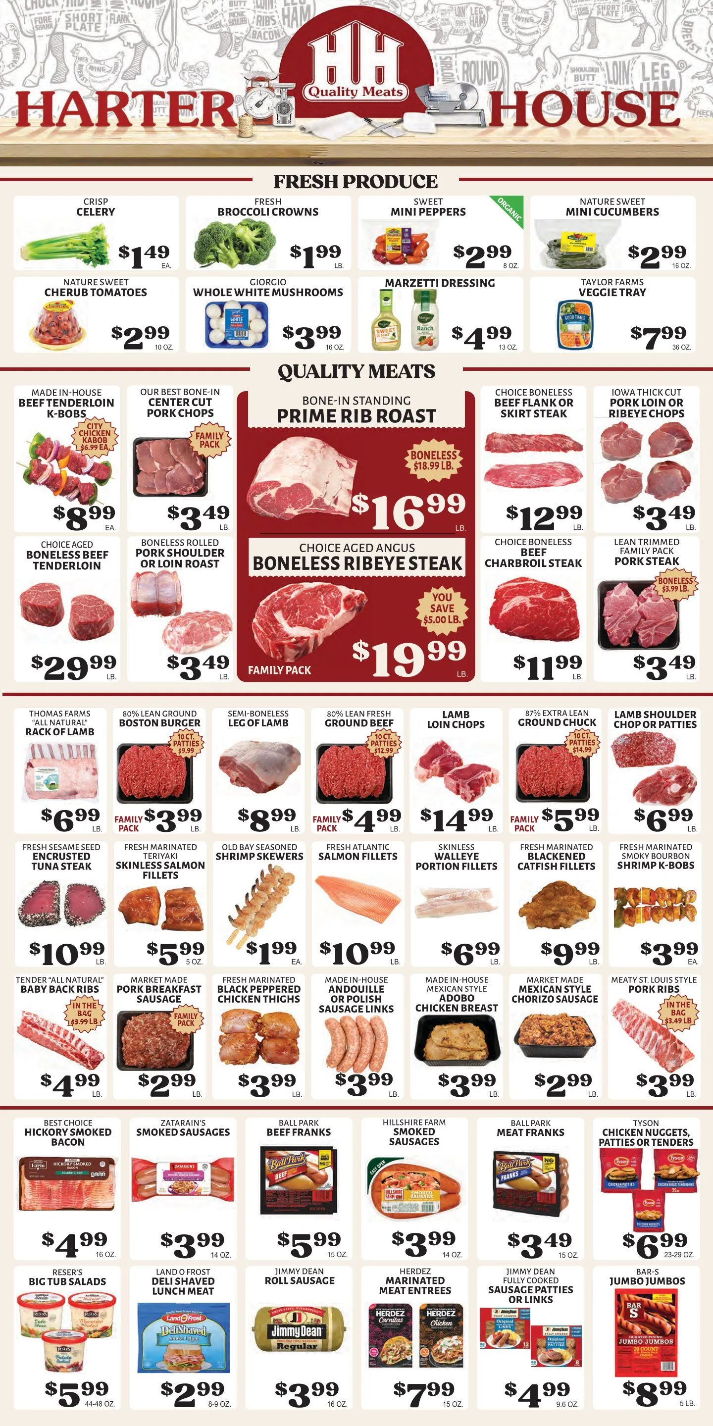 Weekly promotion Harter House Sales spanning from April 1 to April 7 2026 - Page 4 for Catalogue 365