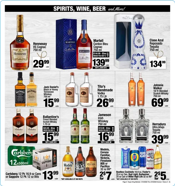 Weekly ad Super King Markets Sales from May 13 to May 19 2026 - Page 4