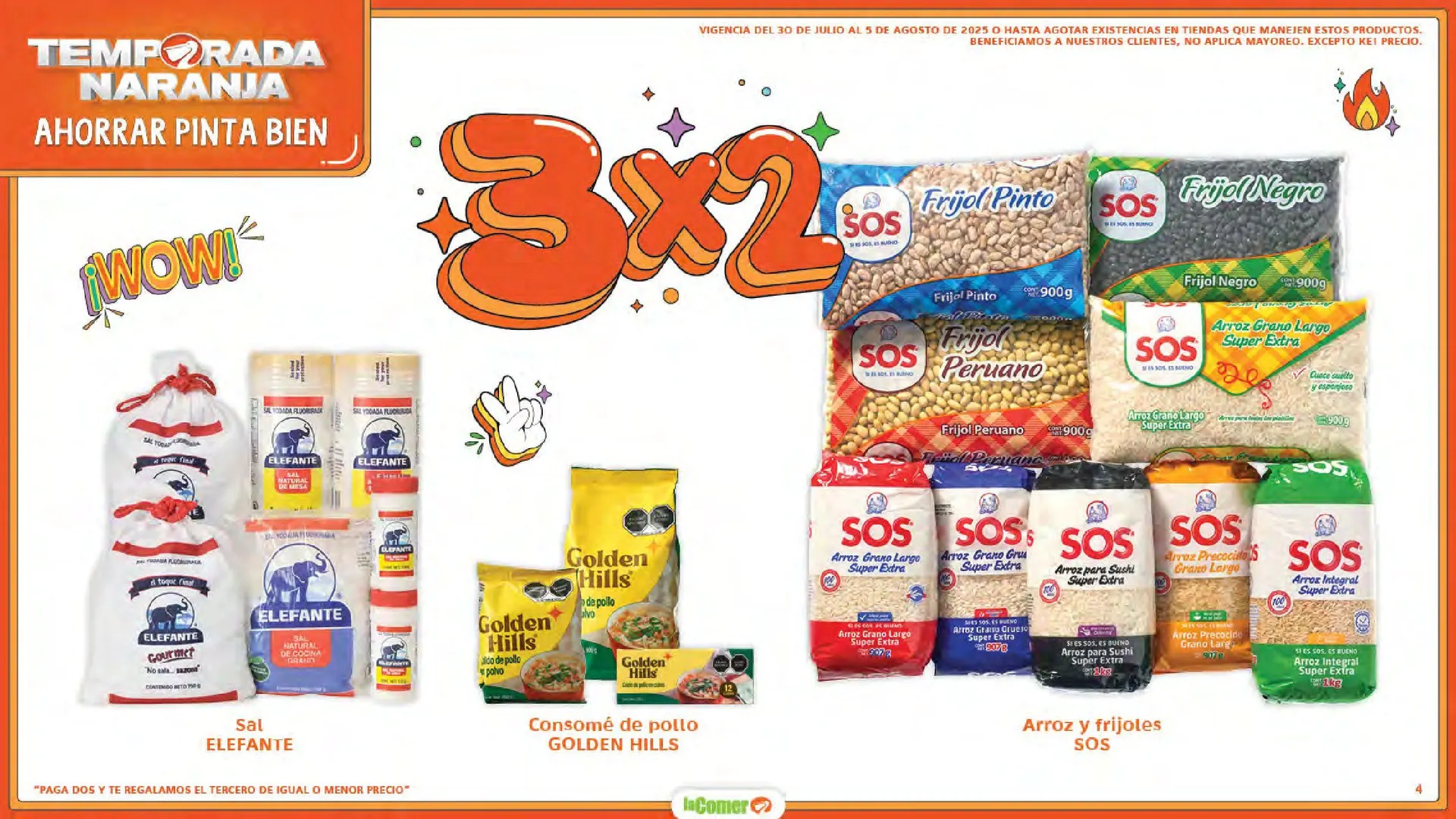 Catálogo de La Comer catálogos y ofertas 30 de julio al 5 de agosto 2025 - Pagina 4