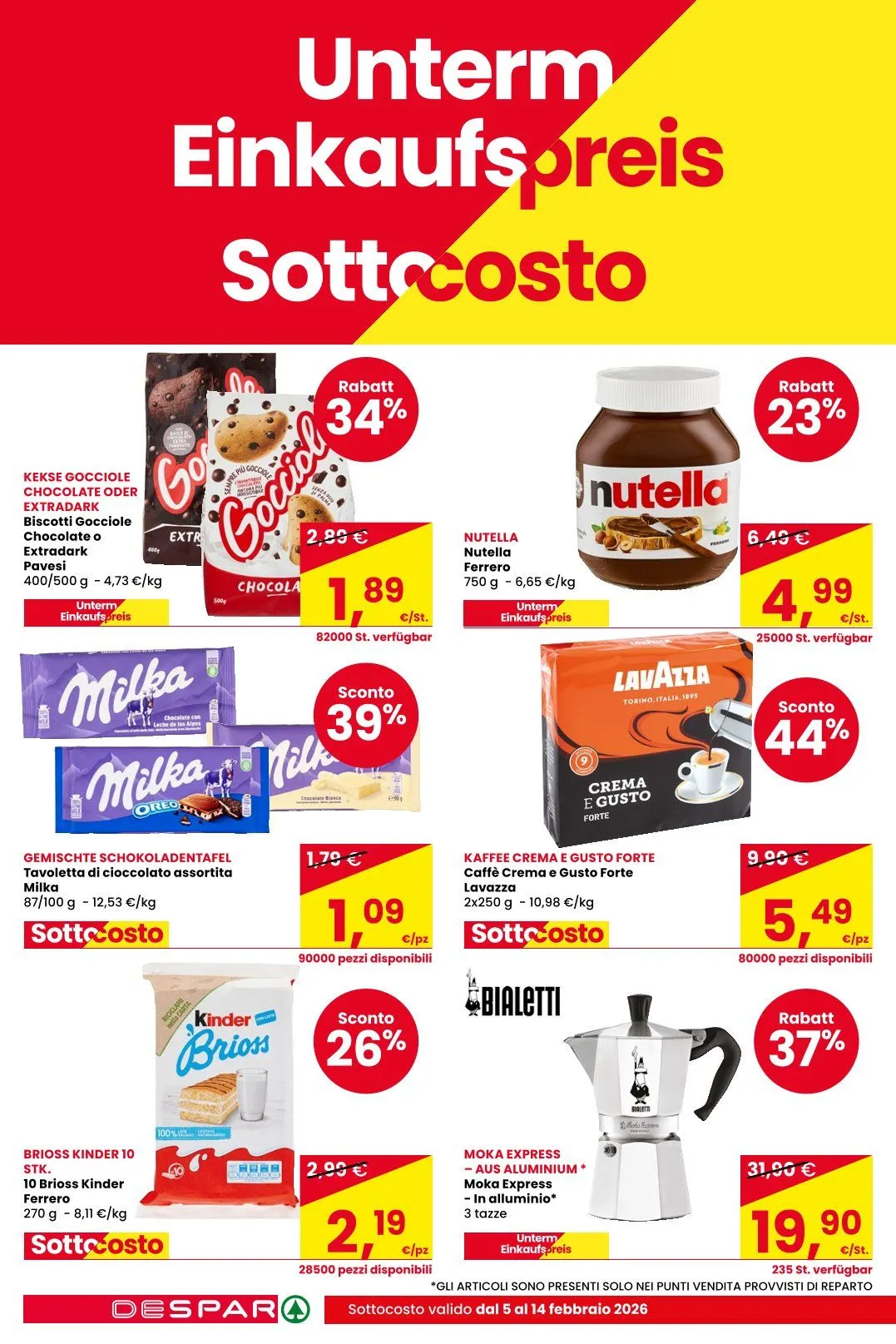  Volantini Despar da 5 febbraio a 14 febbraio di 2026 - Pagina del volantino 4