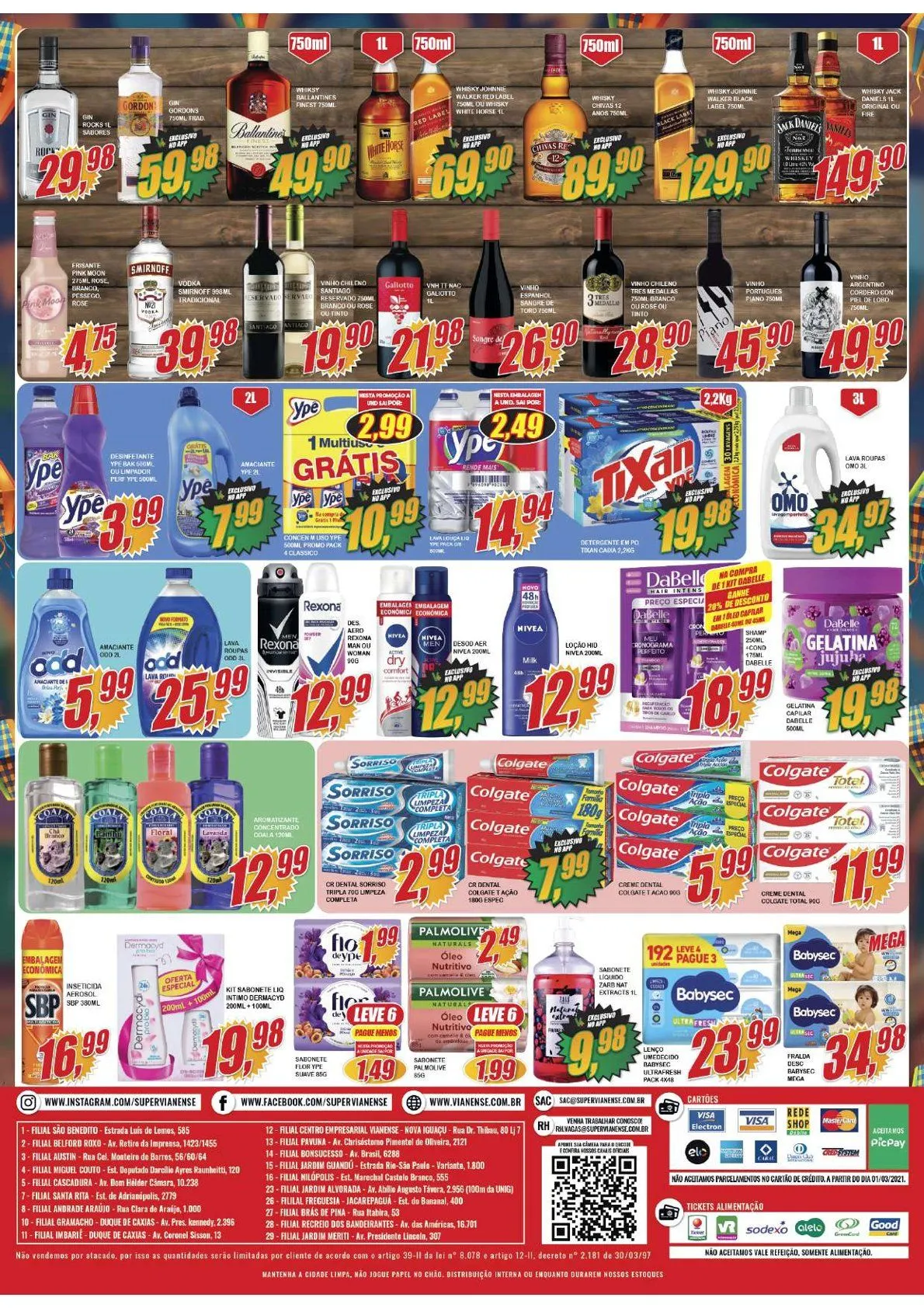 Encarte de Folhetos Vianense Supermercados 3 de julho até 9 de julho 2026 - Pagina 4