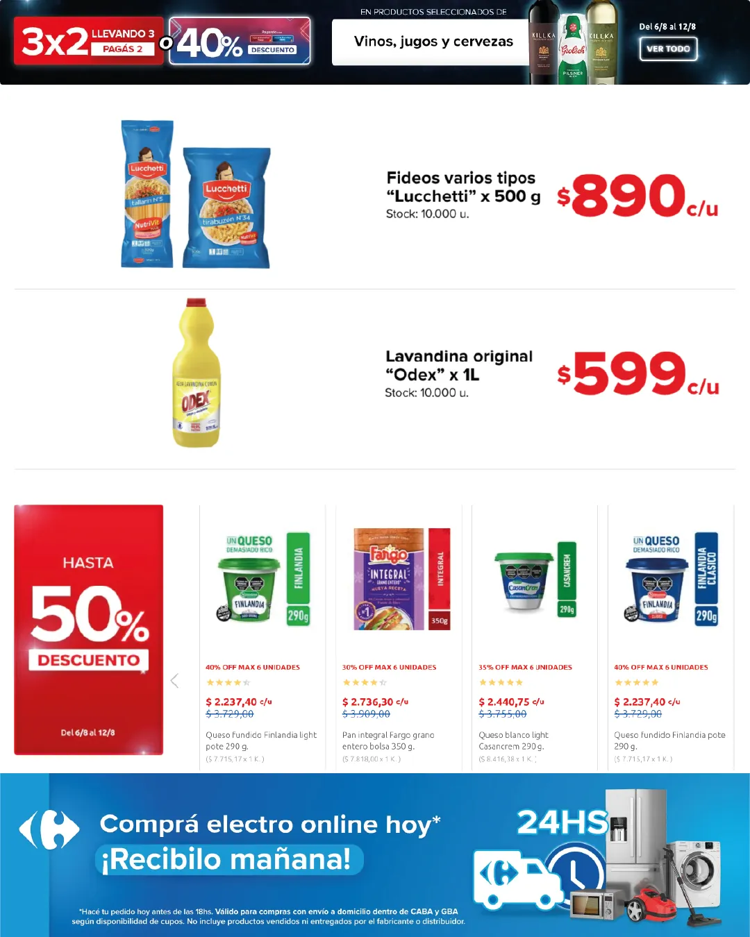 Ofertas de Carrefour Ofertas y descuentos 6 de agosto al 12 de agosto 2024 - Página 3 del catálogo