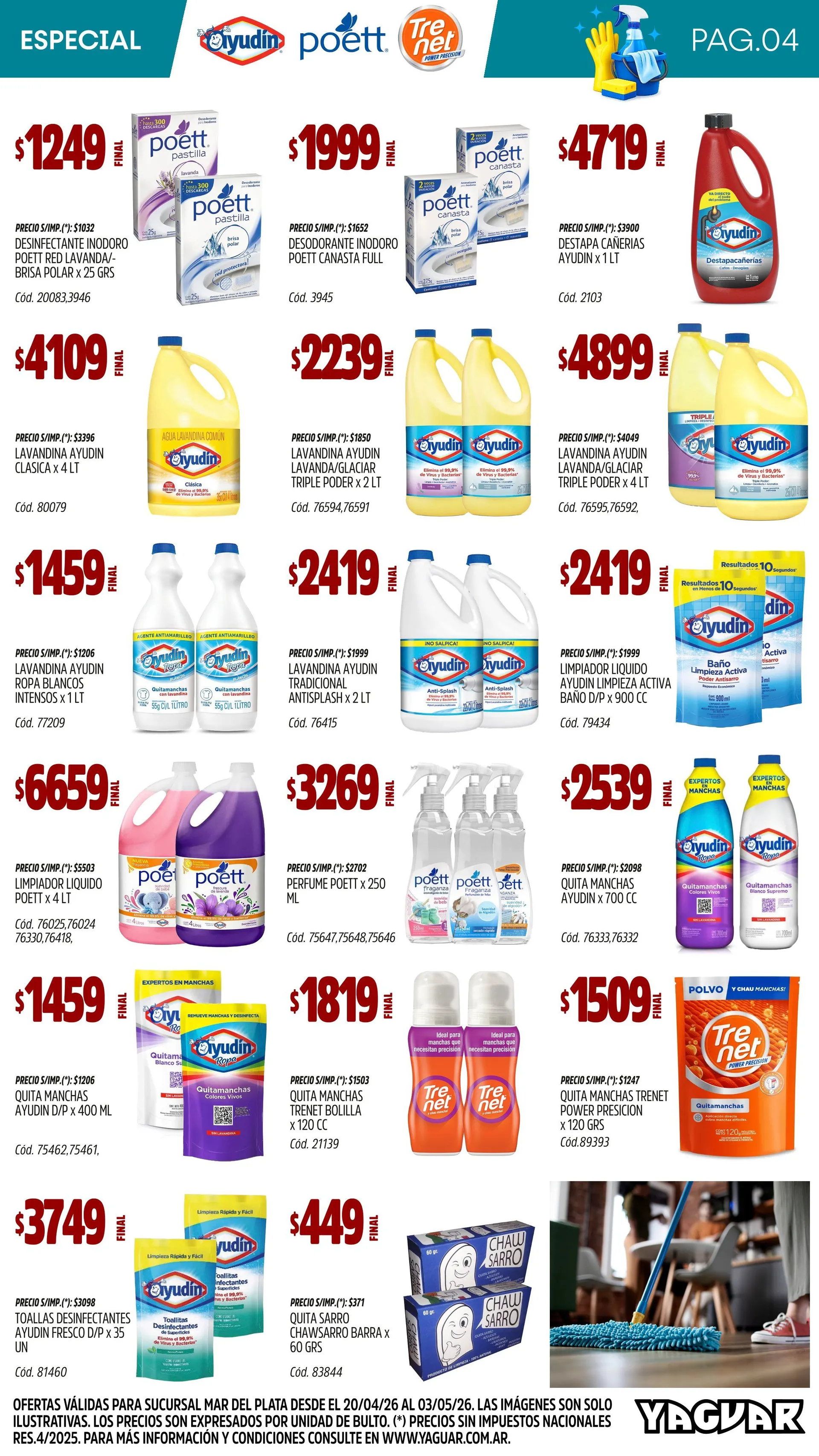Ofertas de  Yaguar Ofertas 20 de abril al 3 de mayo 2026 - Página 4 del catálogo