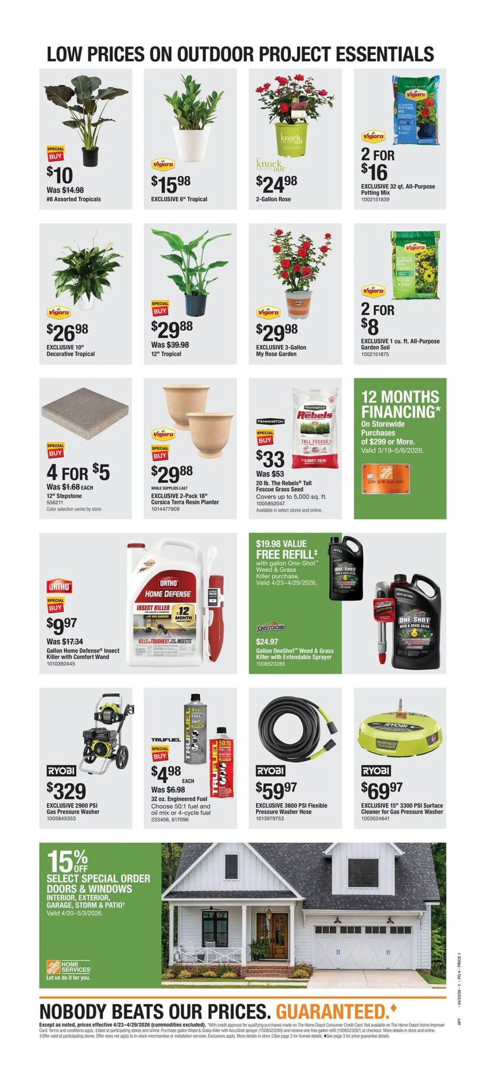 Weekly ad Weekly ads The Home Depot from April 23 to April 29 2026 - Page 4