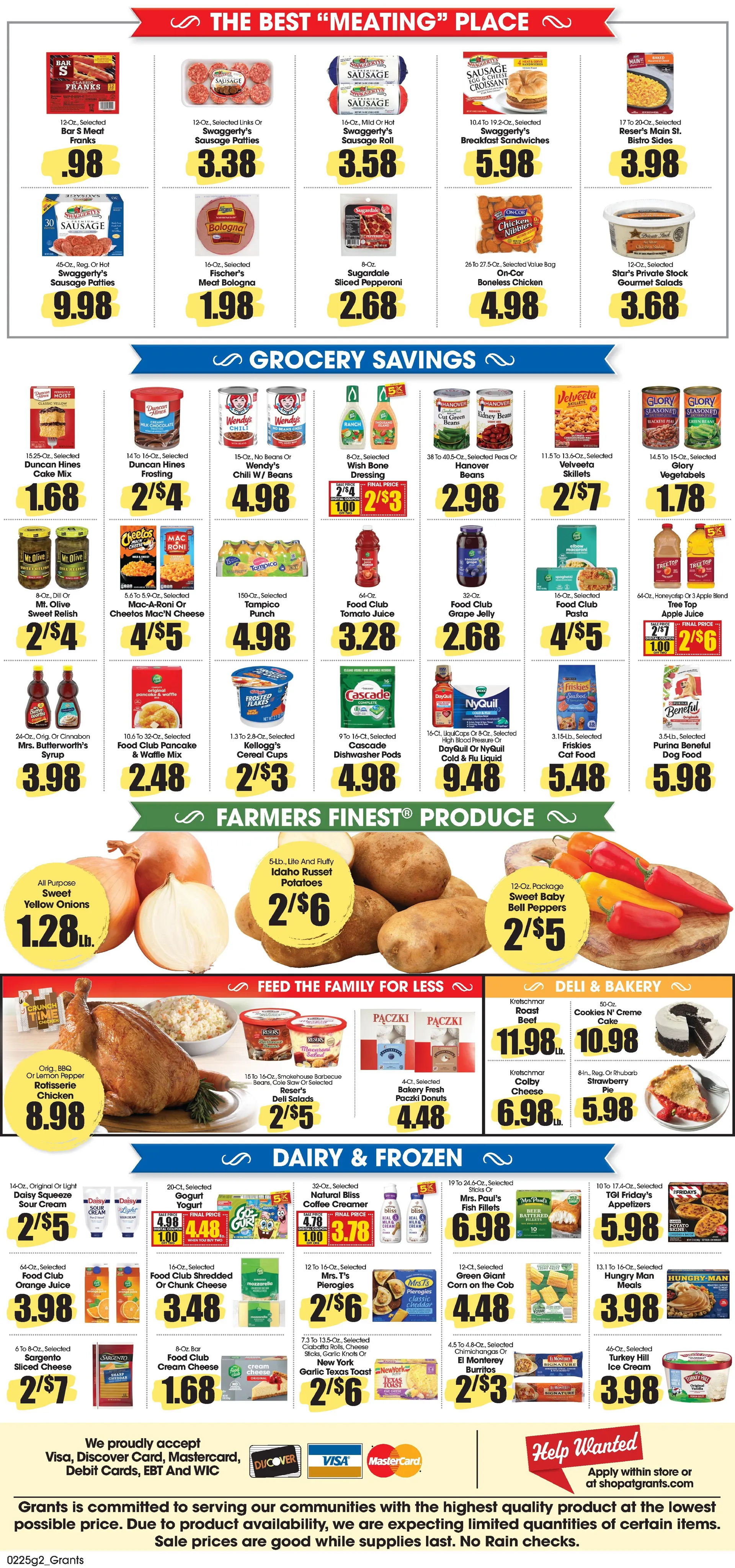 Weekly ad  Grant's Supermarket Sales from February 25 to March 3 2026 - Page 4