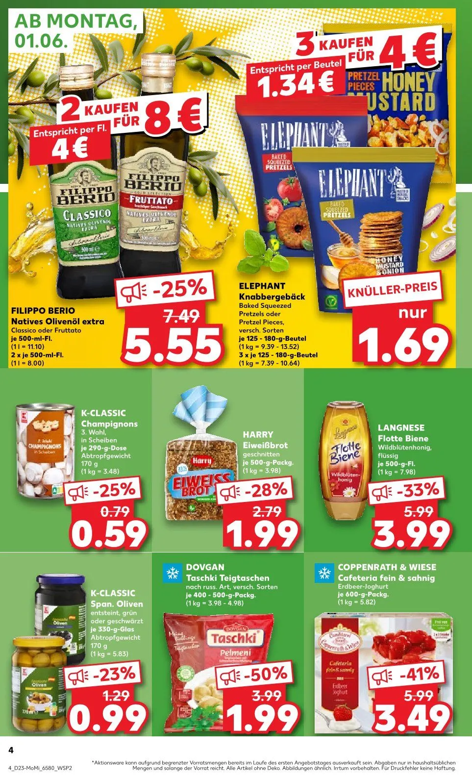 Kaufland Prospekte von 1. Juni bis 3. Juni 2026 - Prospekt seite 4