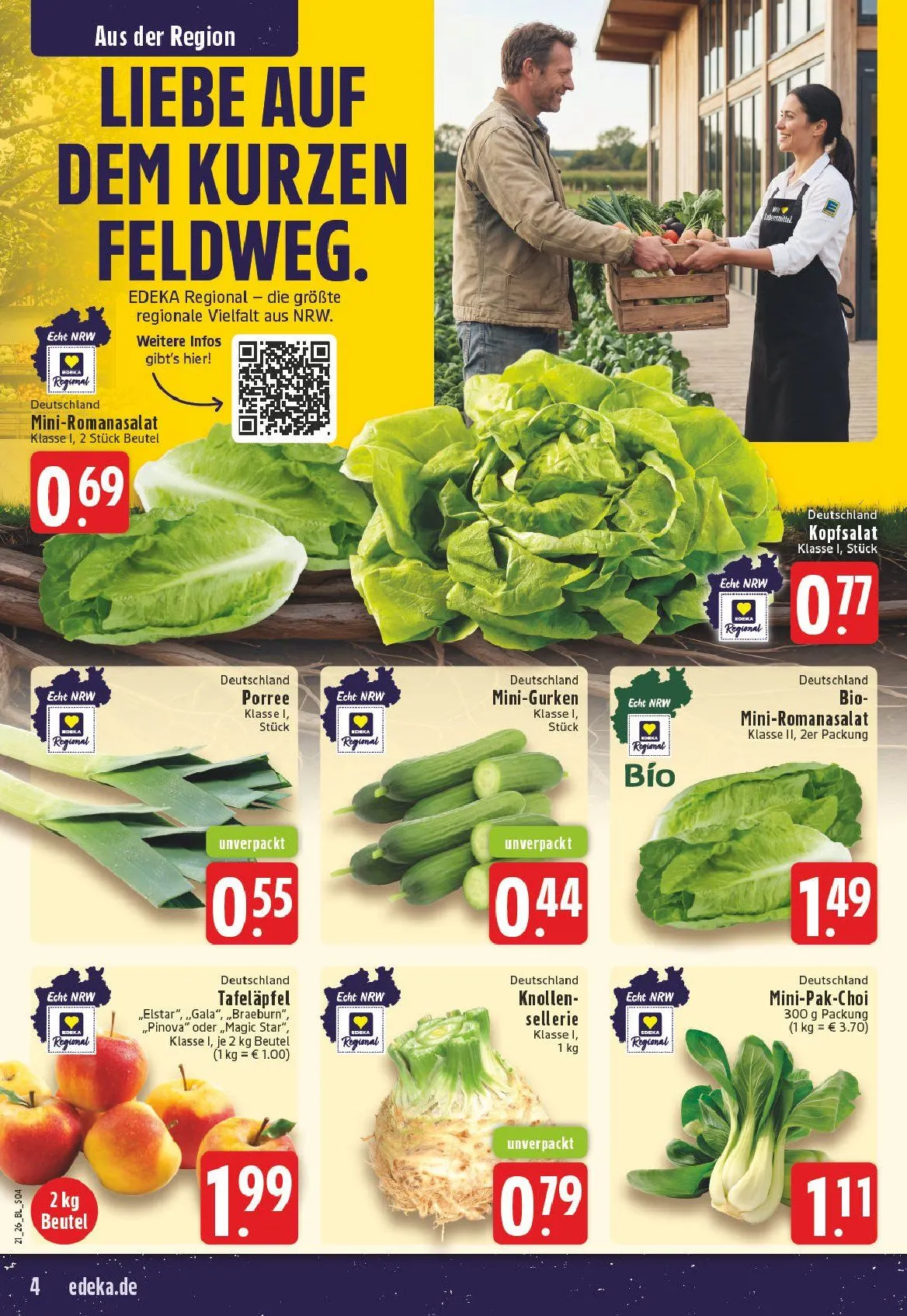 Edeka Angebote von 18. Mai bis 23. Mai 2026 - Prospekt seite 4