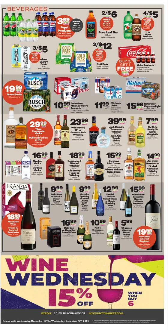 Weekly ad County Market Sales from December 10 to December 17 2025 - Page 4