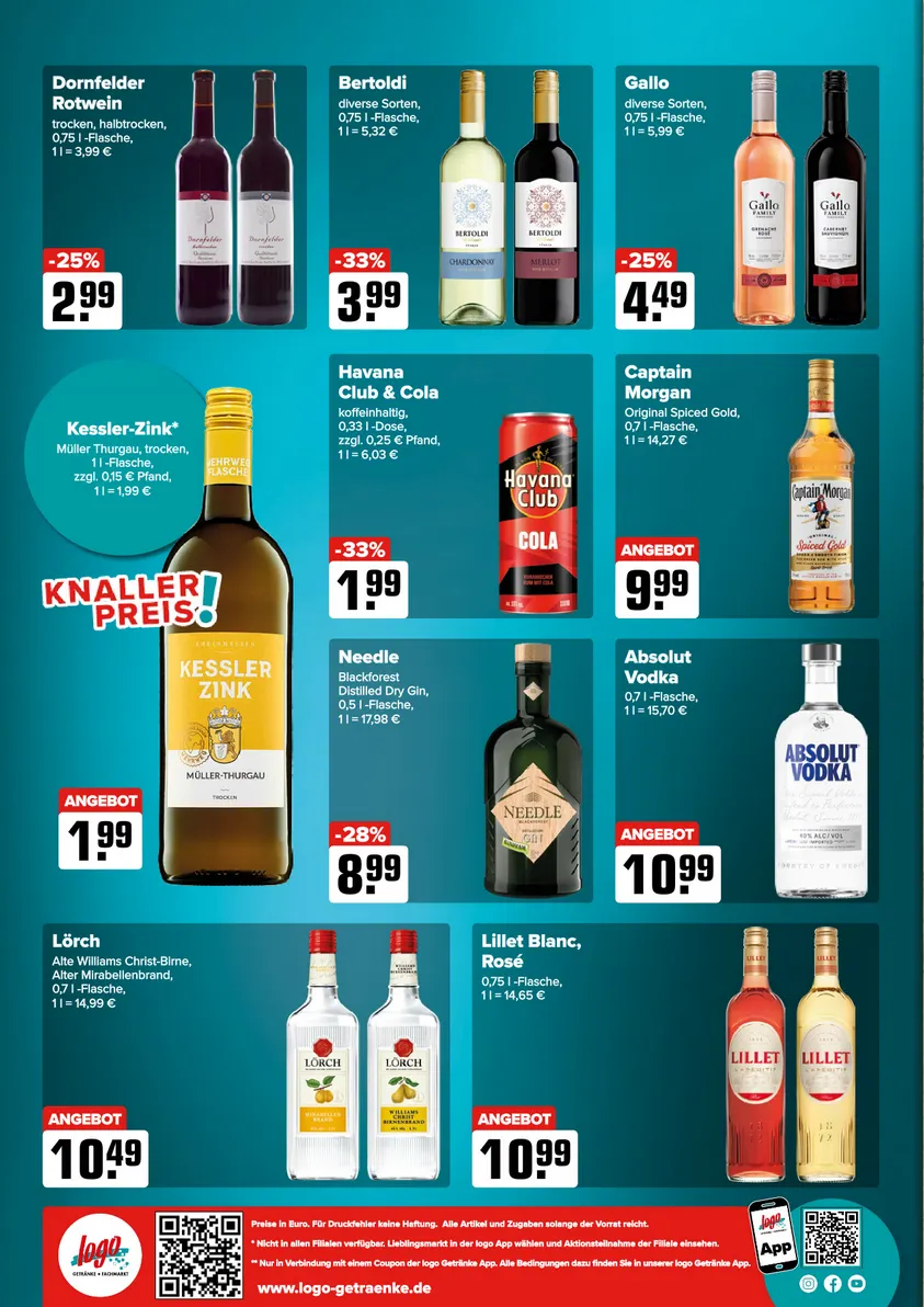 Logo Getränkemarkt Angebote von 5. Januar bis 10. Januar 2026 - Prospekt seite 4
