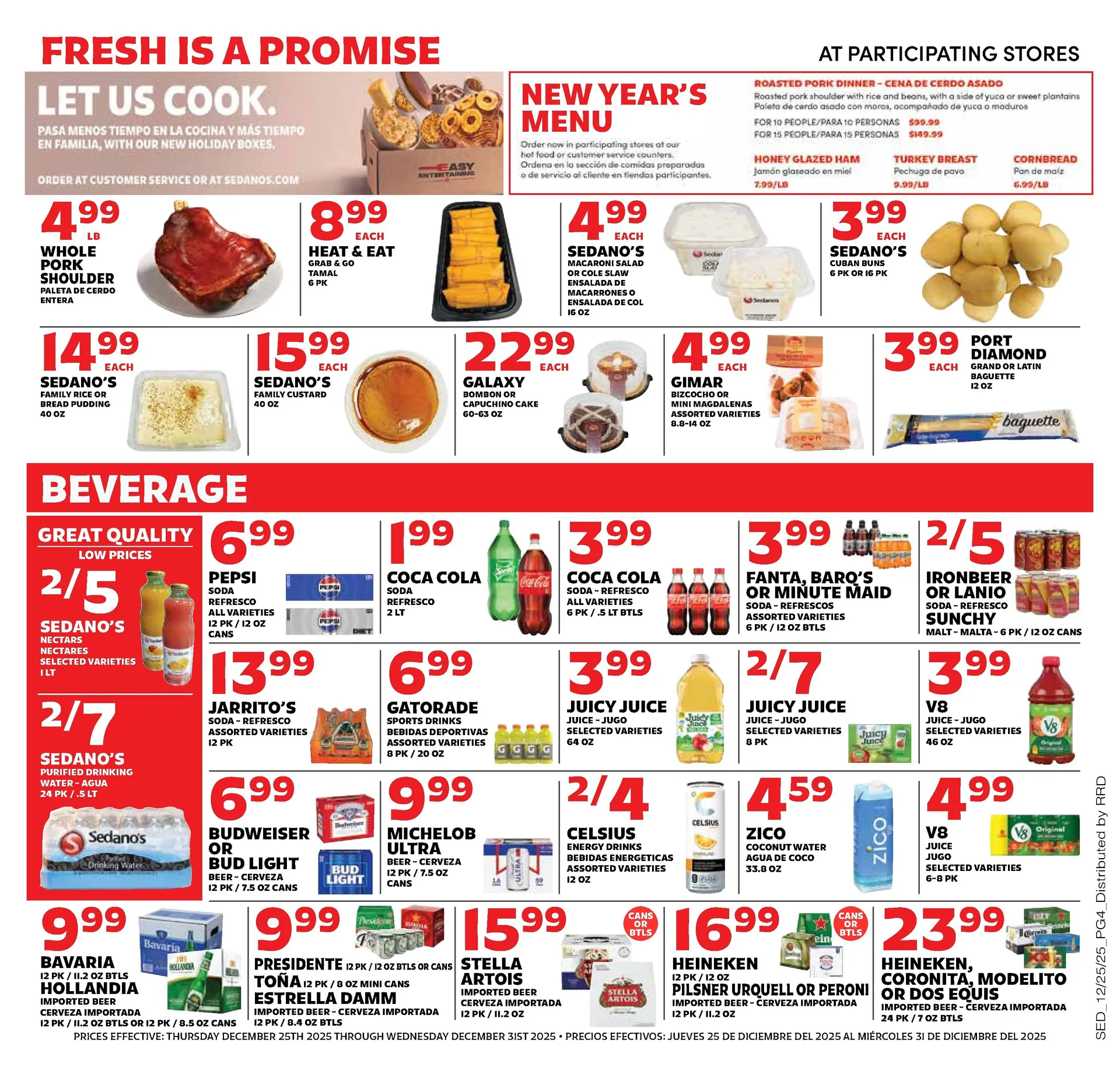 Weekly ad Sedano's Sales from December 25 to December 31 2025 - Page 4