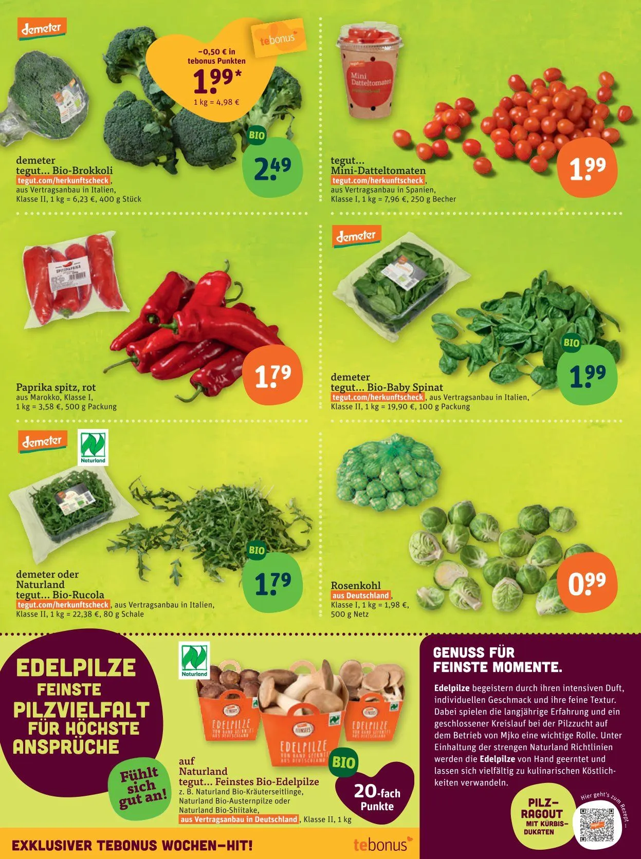 tegut... Angebote von 23. Januar bis 24. Januar 2026 - Prospekt seite 4