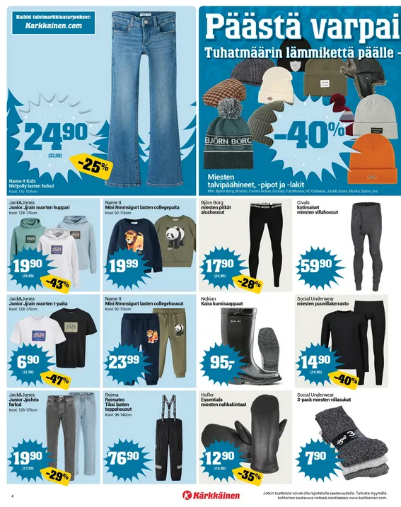 Kärkkäinen  voimassa alkaen 21. tammikuuta - 3. helmikuuta 2026 - Tarjouslehti sivu 4