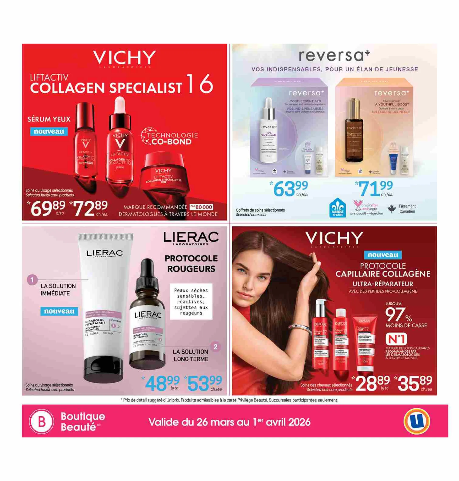 Uniprix Sales from March 26 to April 1 2026 - flyer page 4