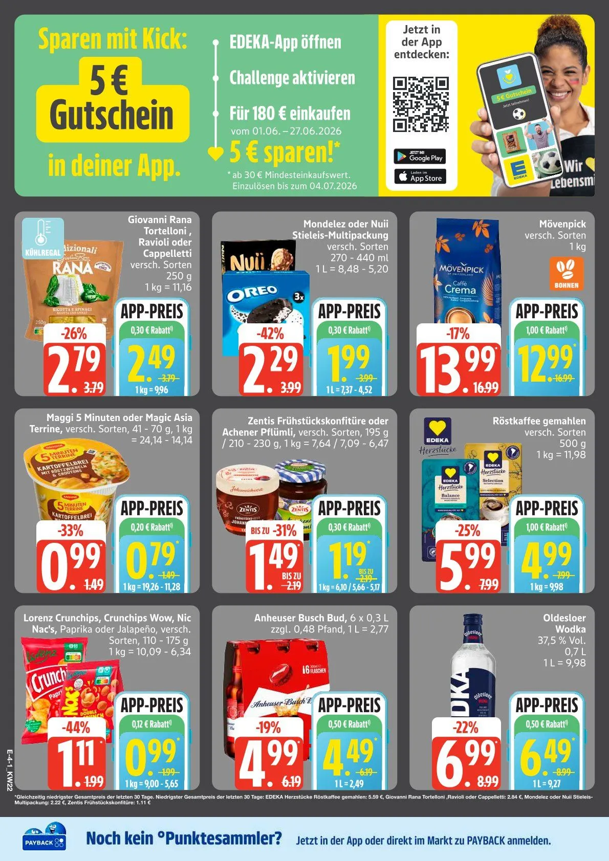 Edeka Prospekte von 26. Mai bis 30. Mai 2026 - Prospekt seite 4