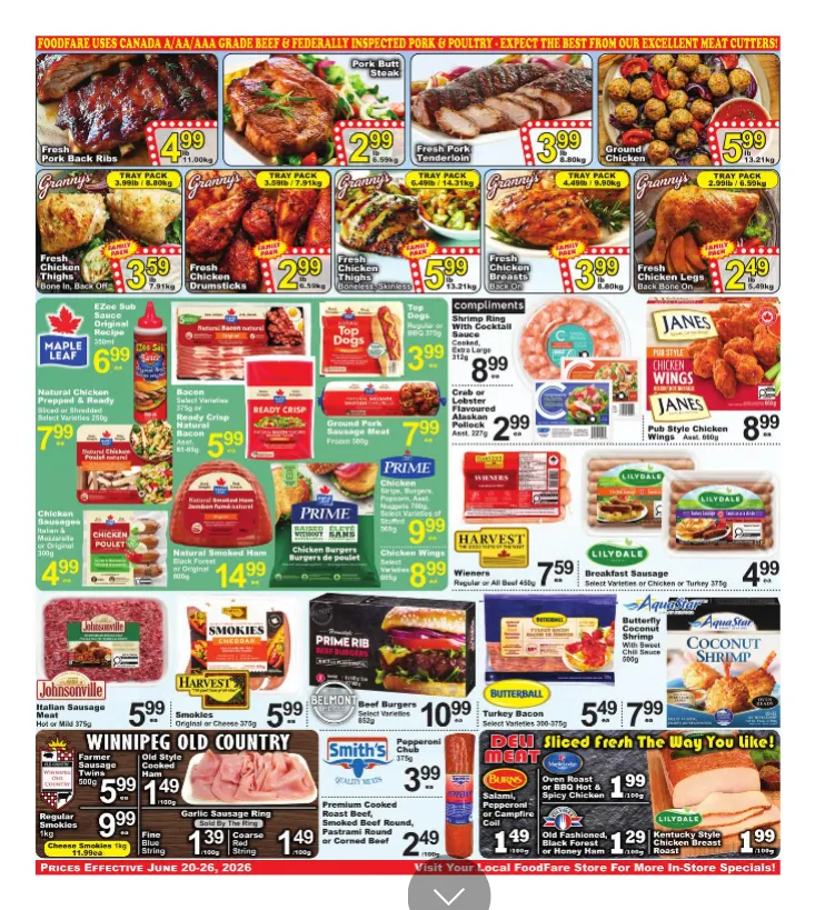  Food Fare Sales from June 20 to June 26 2026 - flyer page 4