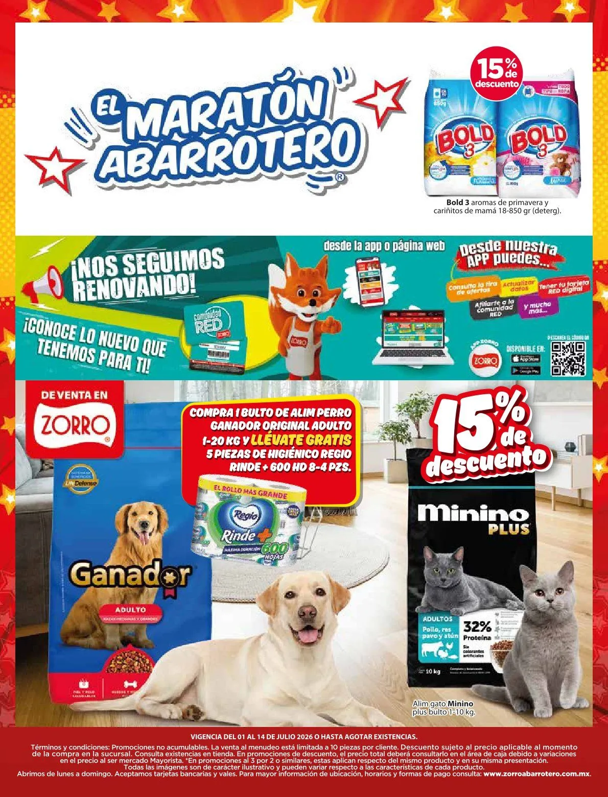 Catálogo de Zorro Ofertas 1 de julio al 14 de julio 2026 - Pagina 4