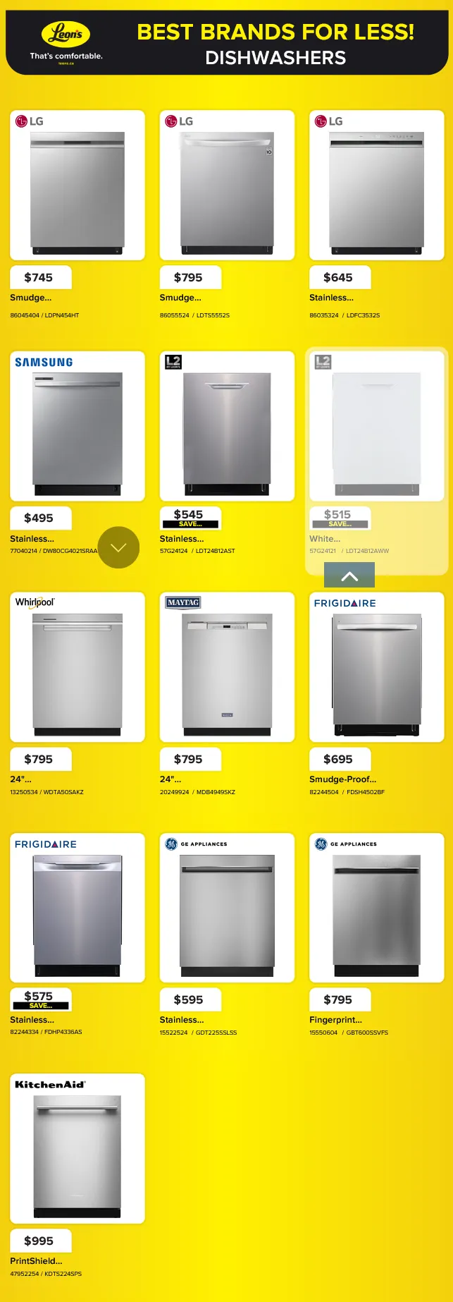 Leon's Sales from April 13 to April 15 2026 - flyer page 4