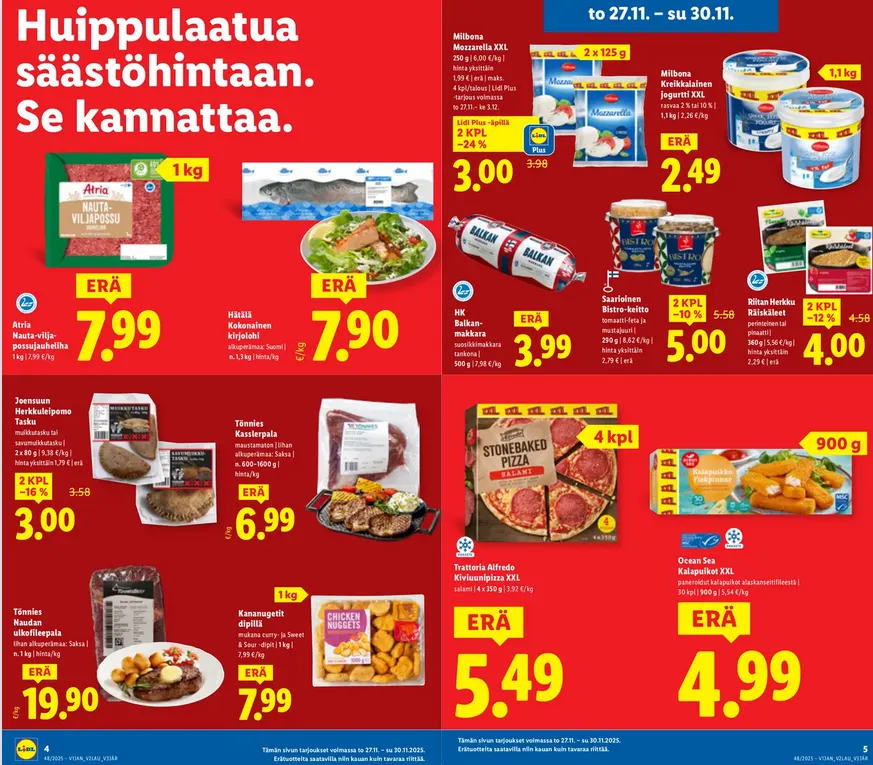 Lidl voimassa alkaen 27. marraskuuta - 3. joulukuuta 2025 - Tarjouslehti sivu 4