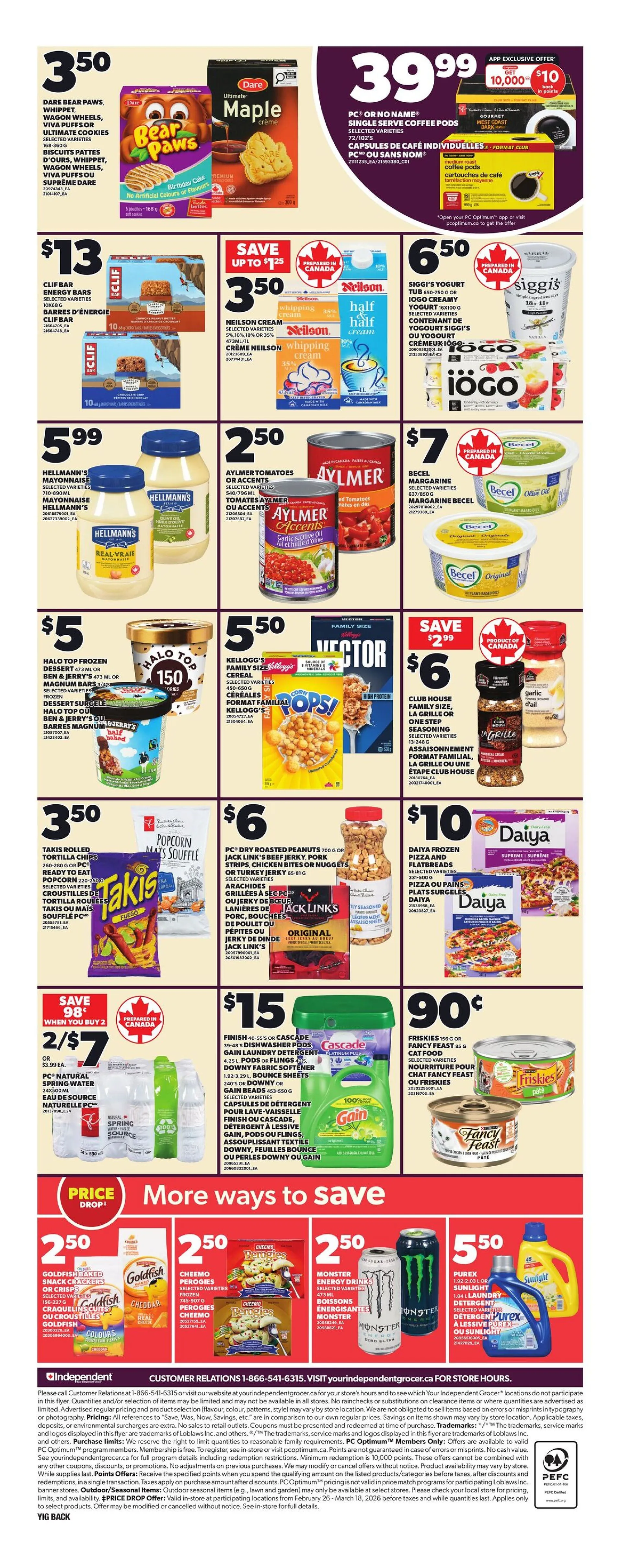 Independent flyers from March 12 to March 18 2026 - flyer page 4