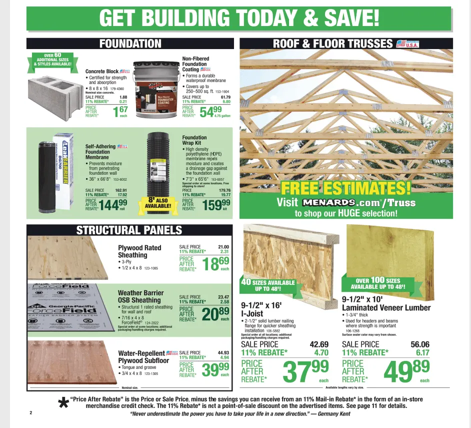 Weekly ad Menards Weekly Ad from October 30 to November 10 2024 - Page 3