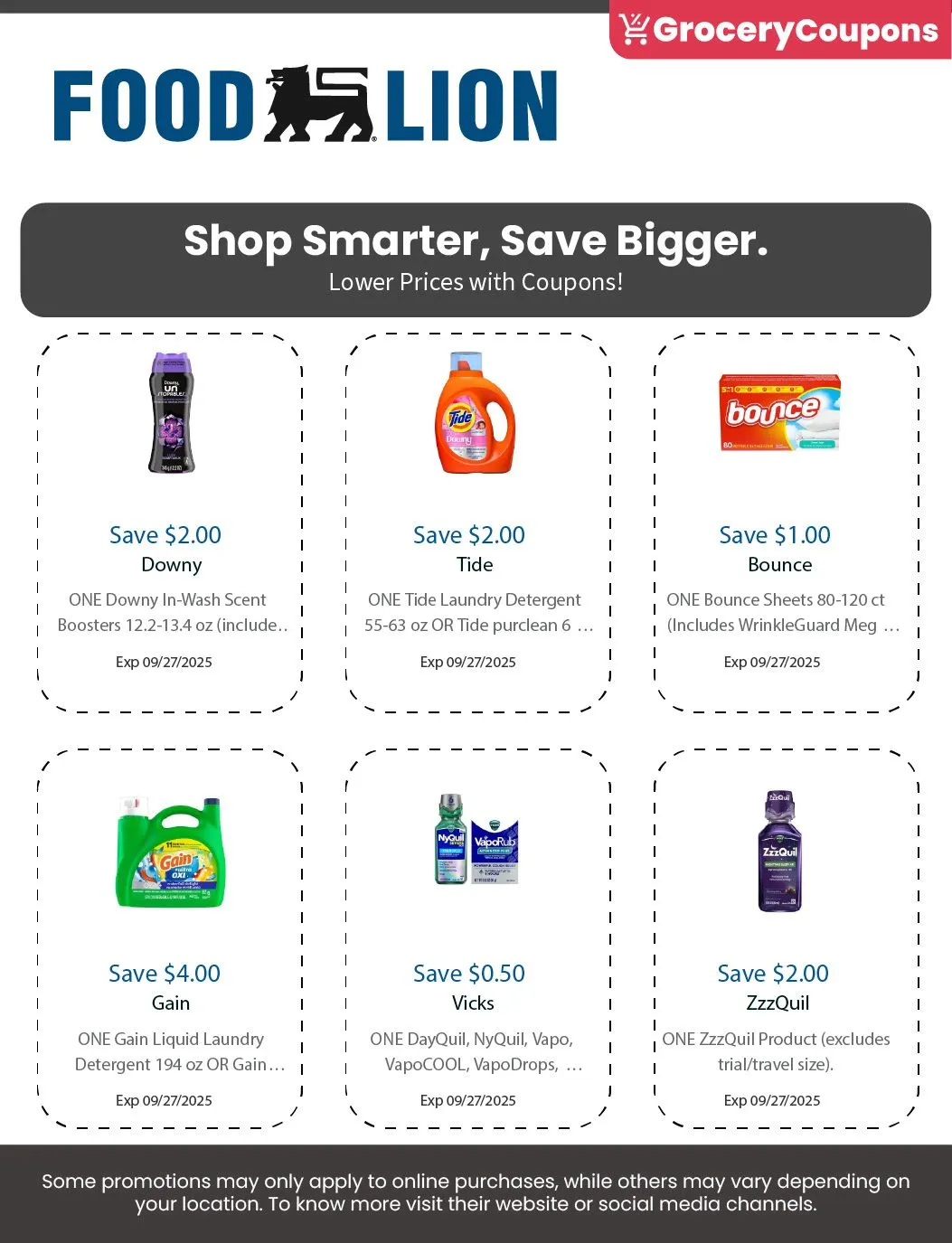 Weekly ad Food Lion coupons from September 1 to September 30 2025 - Page 6