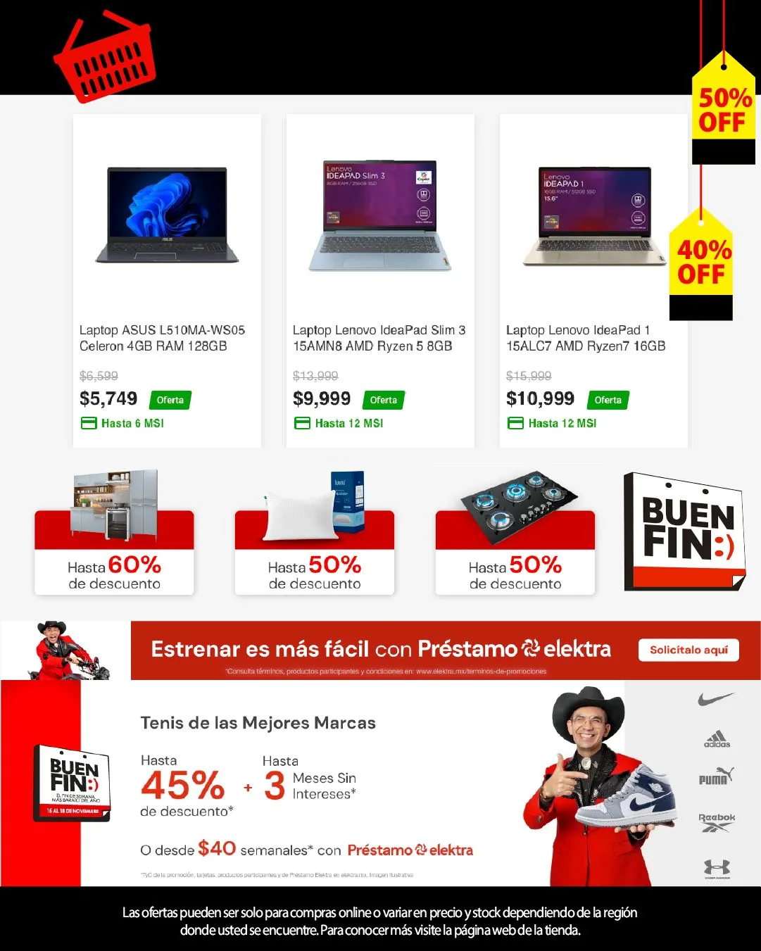 Catálogo de Elektra Descuentos de Buen fin! 15 de noviembre al 19 de noviembre 2024 - Pagina 9