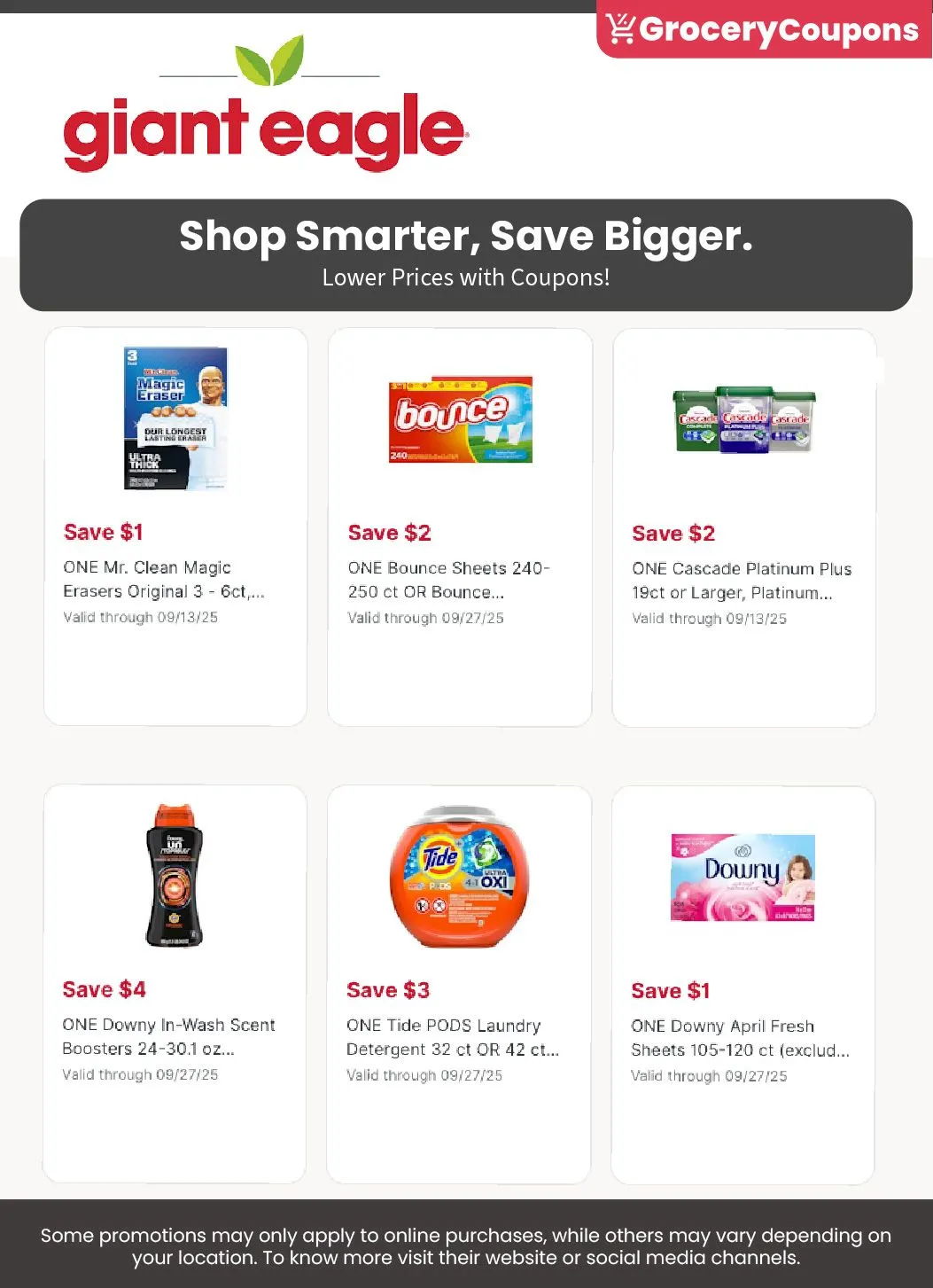 Weekly ad Giant Eagle coupons from September 1 to September 30 2025 - Page 2