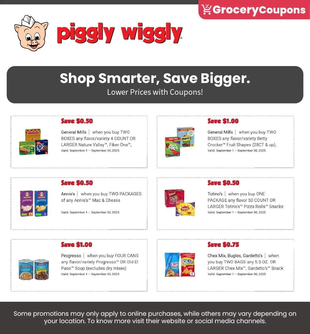 Weekly ad Piggly Wiggly coupons from September 3 to September 30 2025 - Page 3