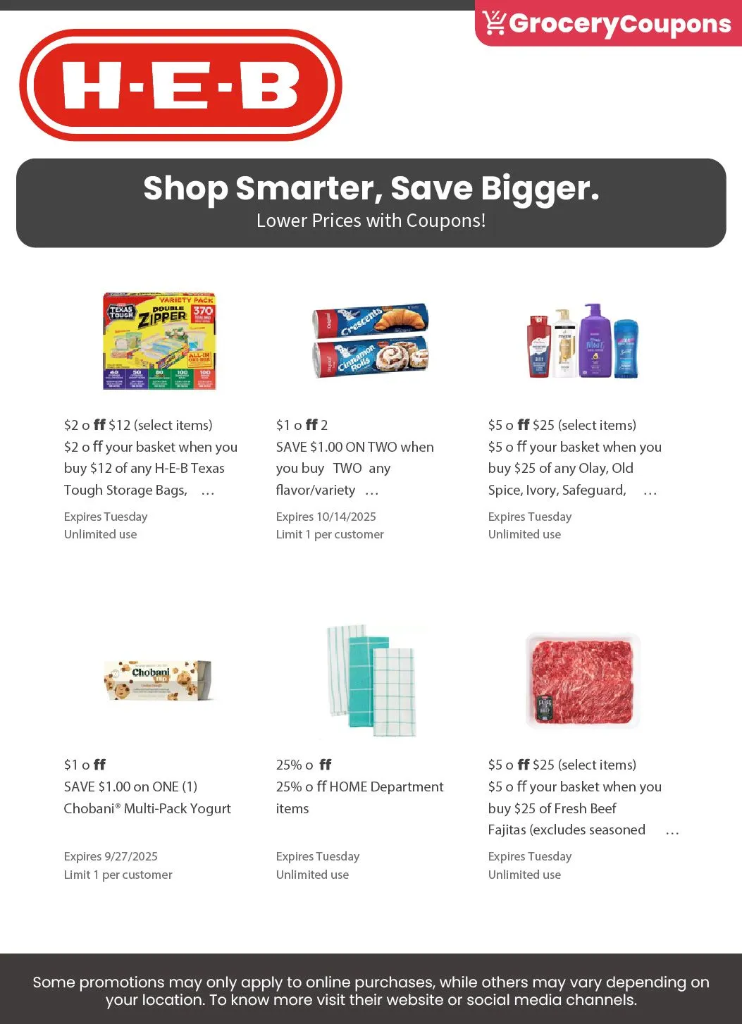Weekly ad H-E-B coupons from September 3 to September 30 2025 - Page 4