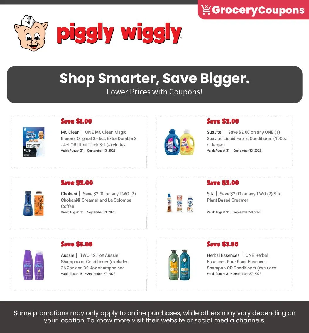 Weekly ad Piggly Wiggly coupons from September 3 to September 30 2025 - Page 5