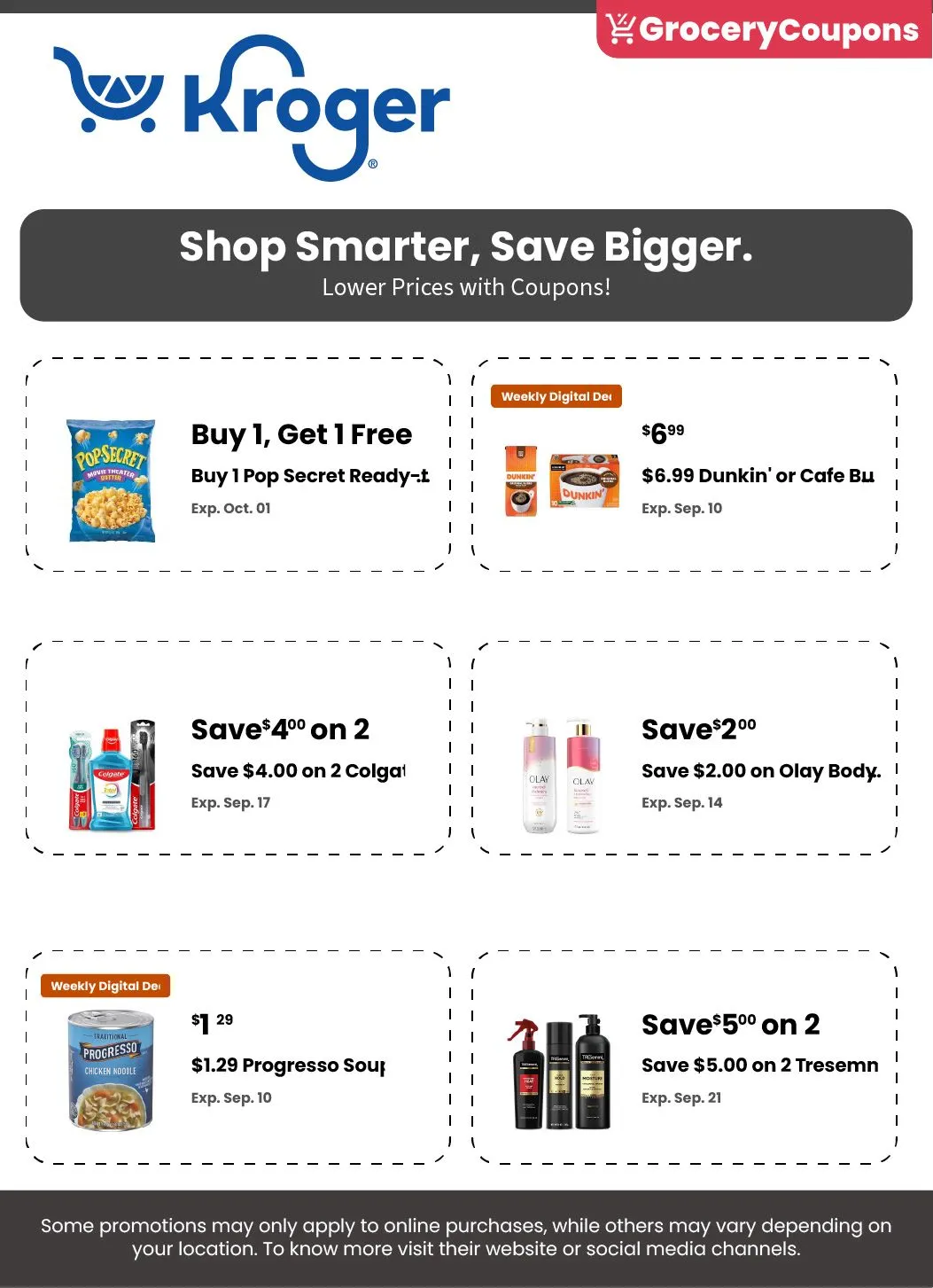 Weekly ad Kroger coupons from September 1 to October 8 2025 - Page 4