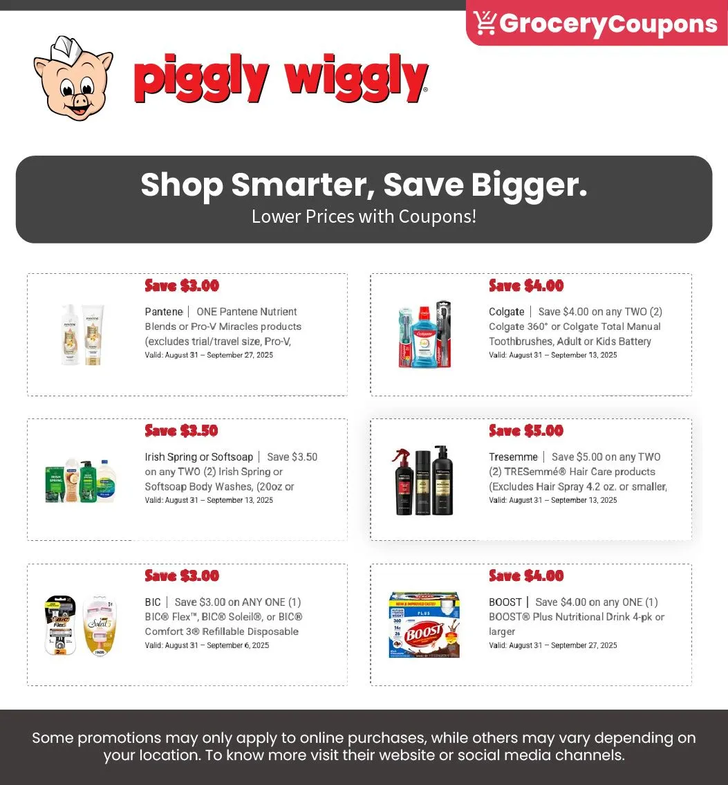 Weekly ad Piggly Wiggly coupons from September 3 to September 30 2025 - Page 6