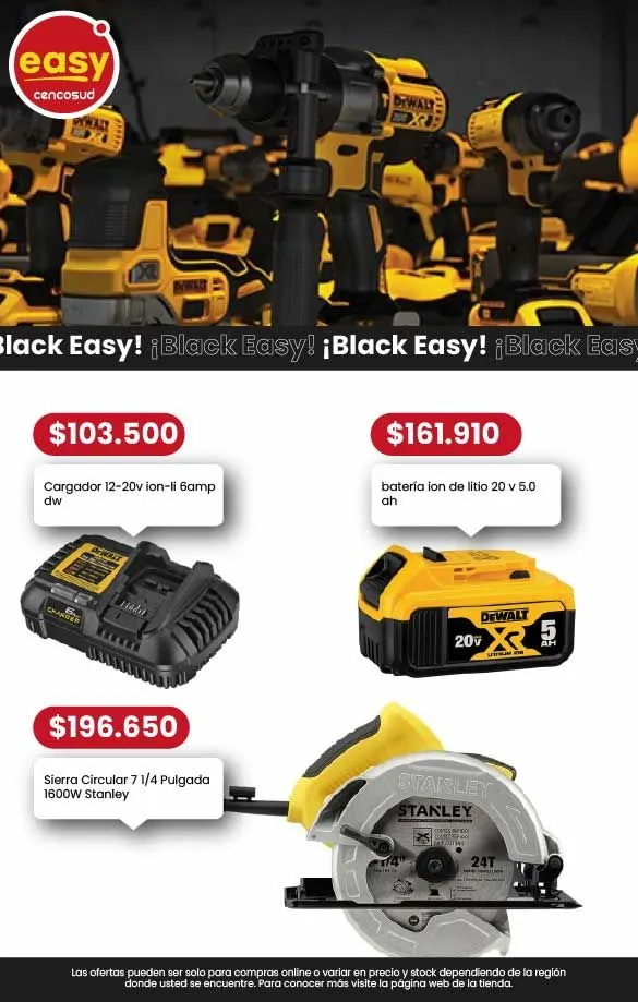 Ofertas de Easy Black Friday extendido 3 de diciembre al 7 de diciembre 2024 - Página 14 del catálogo