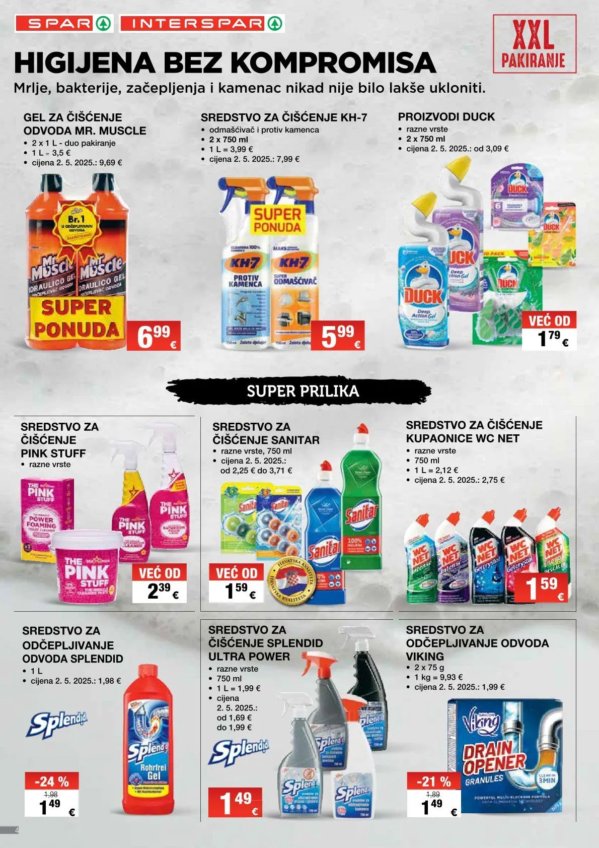 Katalog Najnovije ponude trgovine INTERSPAR od 23. listopada do 12. studenoga 2025. - Pregled Stranica 4