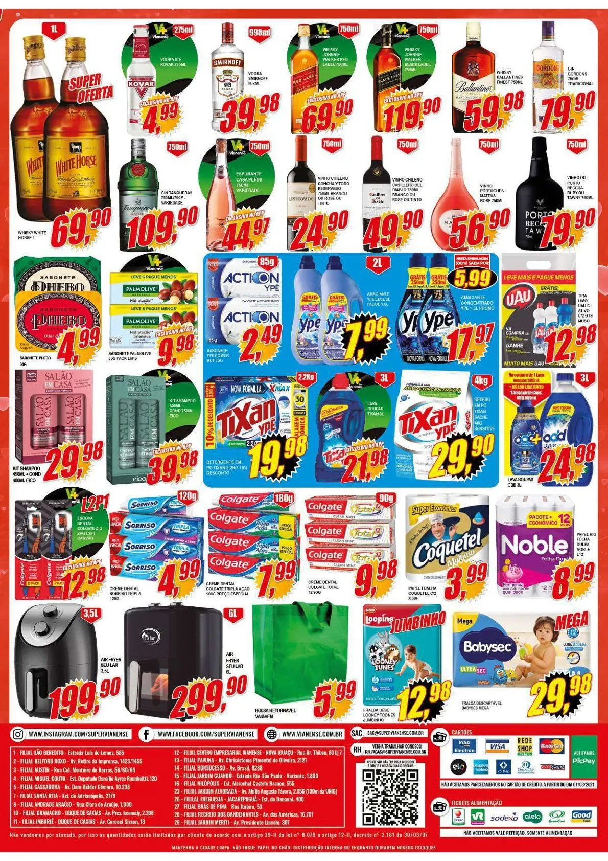 Encarte de Folhetos Vianense Supermercado 9 de maio até 15 de maio 2025 - Pagina 4