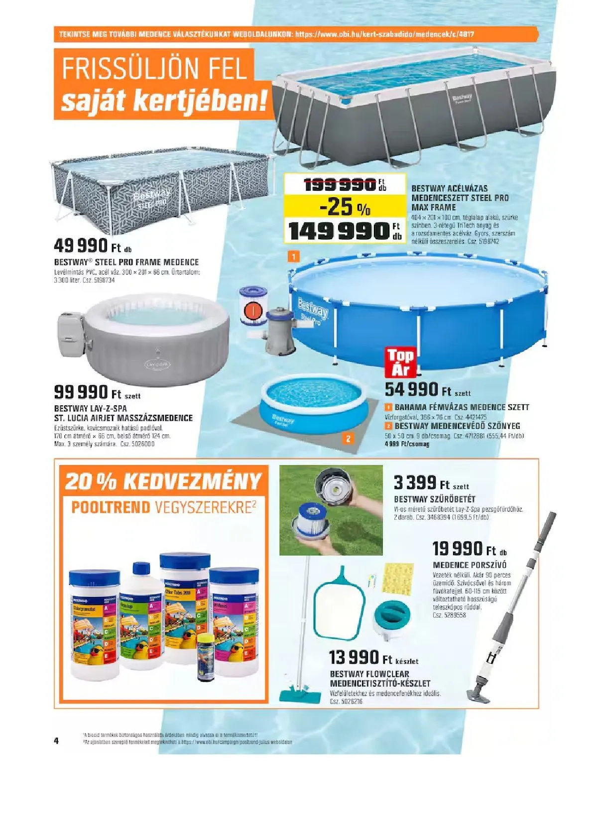 Katalógus OBI legfrissebb ajánlatai július 1.-tól július 31.-ig 2025. - Oldal 4