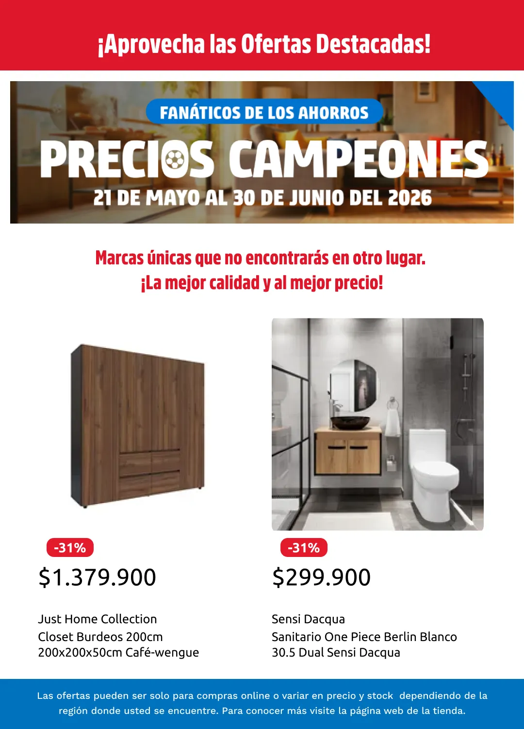 Catalogo de  Homecenter Ofertas 1 de junio al 15 de junio 2026 - Pag 4