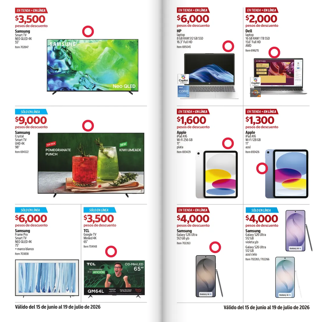 Catálogo de  Costco Ofertas 15 de junio al 19 de junio 2026 - Pagina 4