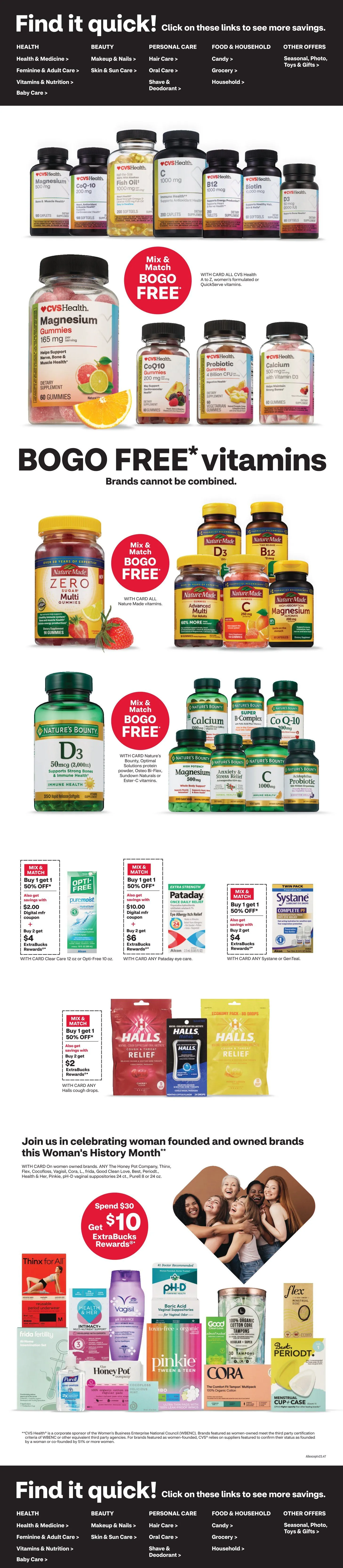 Weekly ad CVS Health Deals from March 11 to March 16 2025 - Page 4