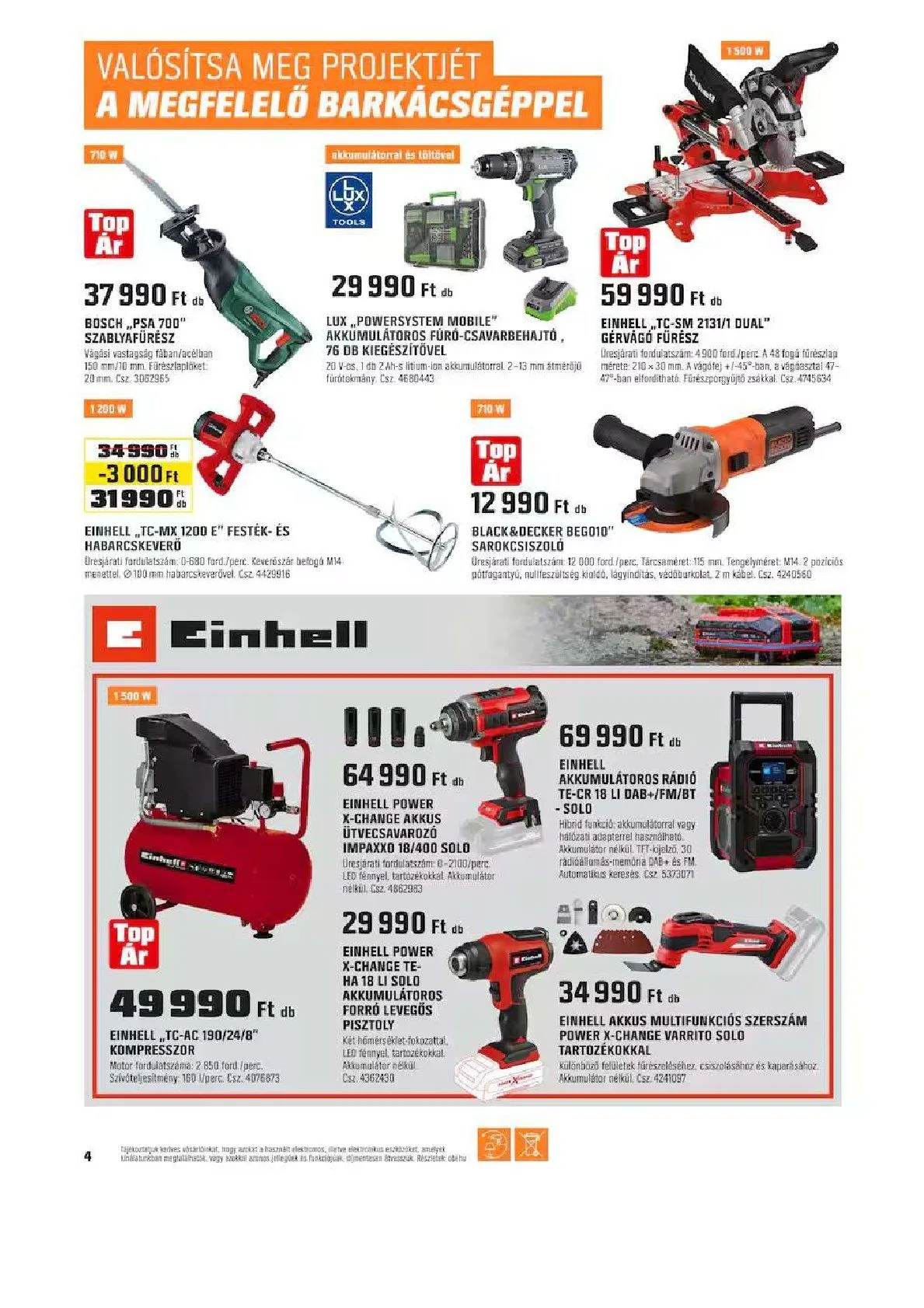 Katalógus OBI október 1.-tól november 3.-ig 2025. - Oldal 4